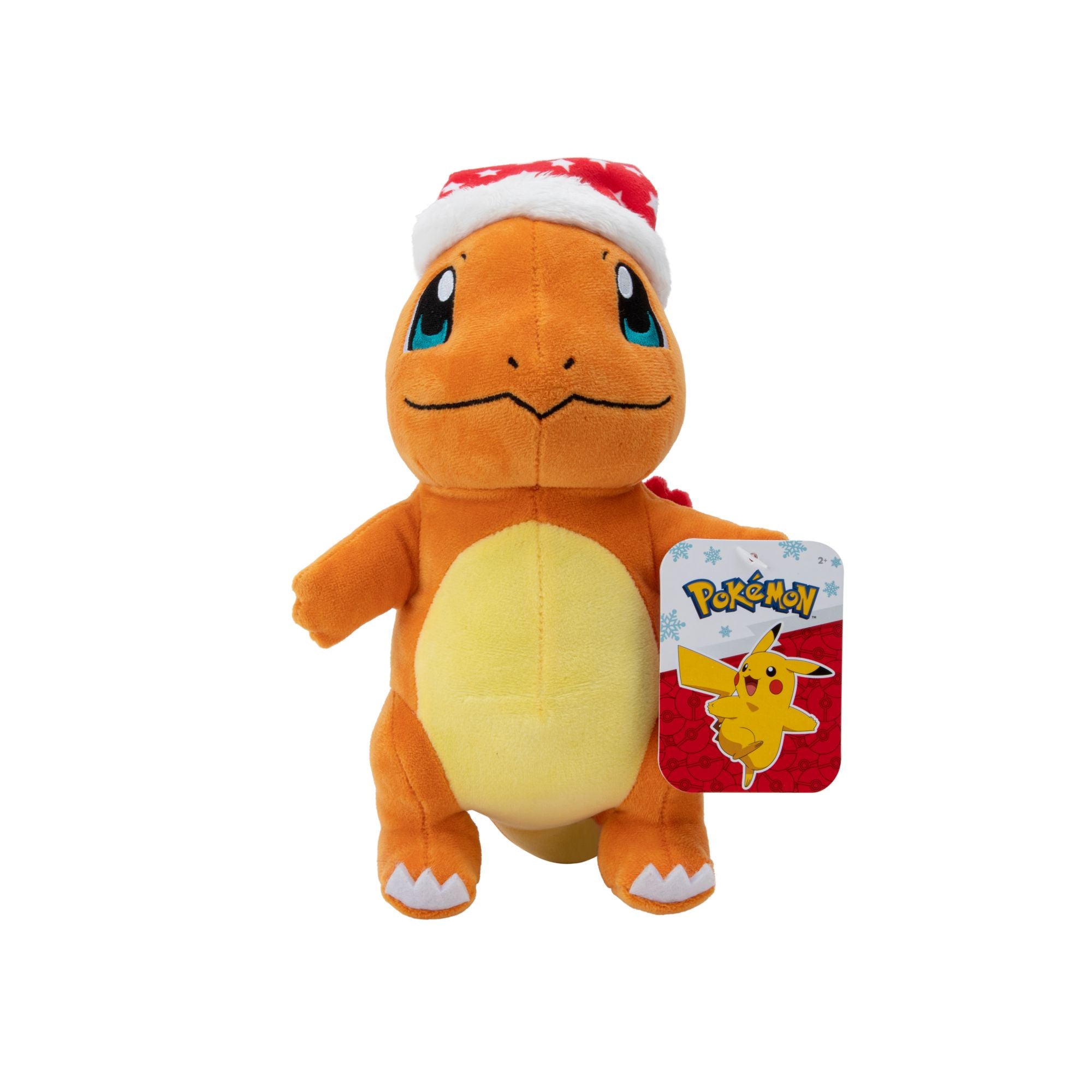 8-Inch Seasonal Holiday Pokémon Plush - Charmander in Santa Hat