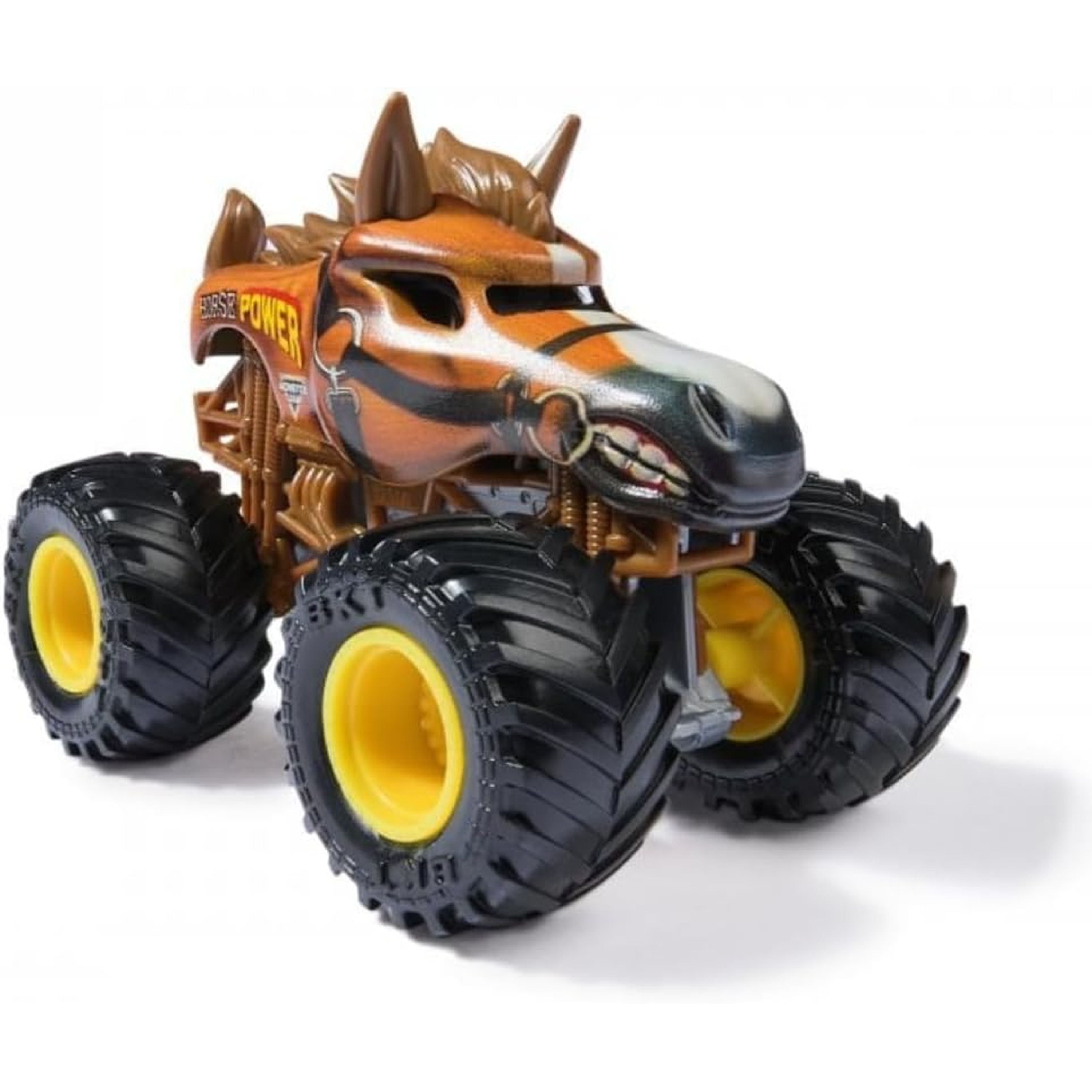 1:64 Scale Monster Jam Die - Cast Monster Truck Series 37 with Horse - Power Design