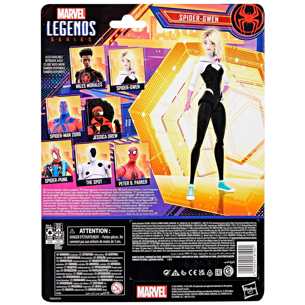 Hot! Marvel Legends Series Spider - Gwen Figure from Across The Spider - Verse
