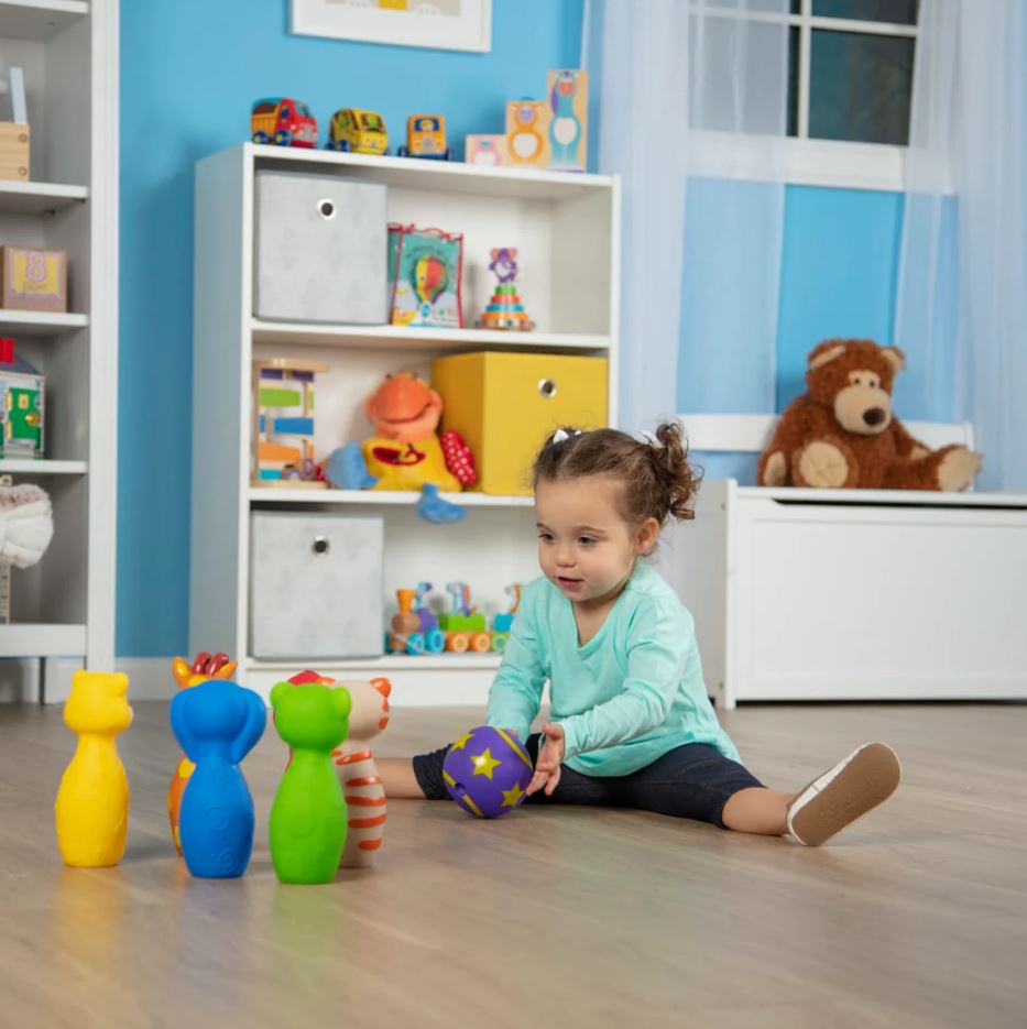 Hot Sale! Melissa & Doug Indoor Bowling Set for Preschool Friends