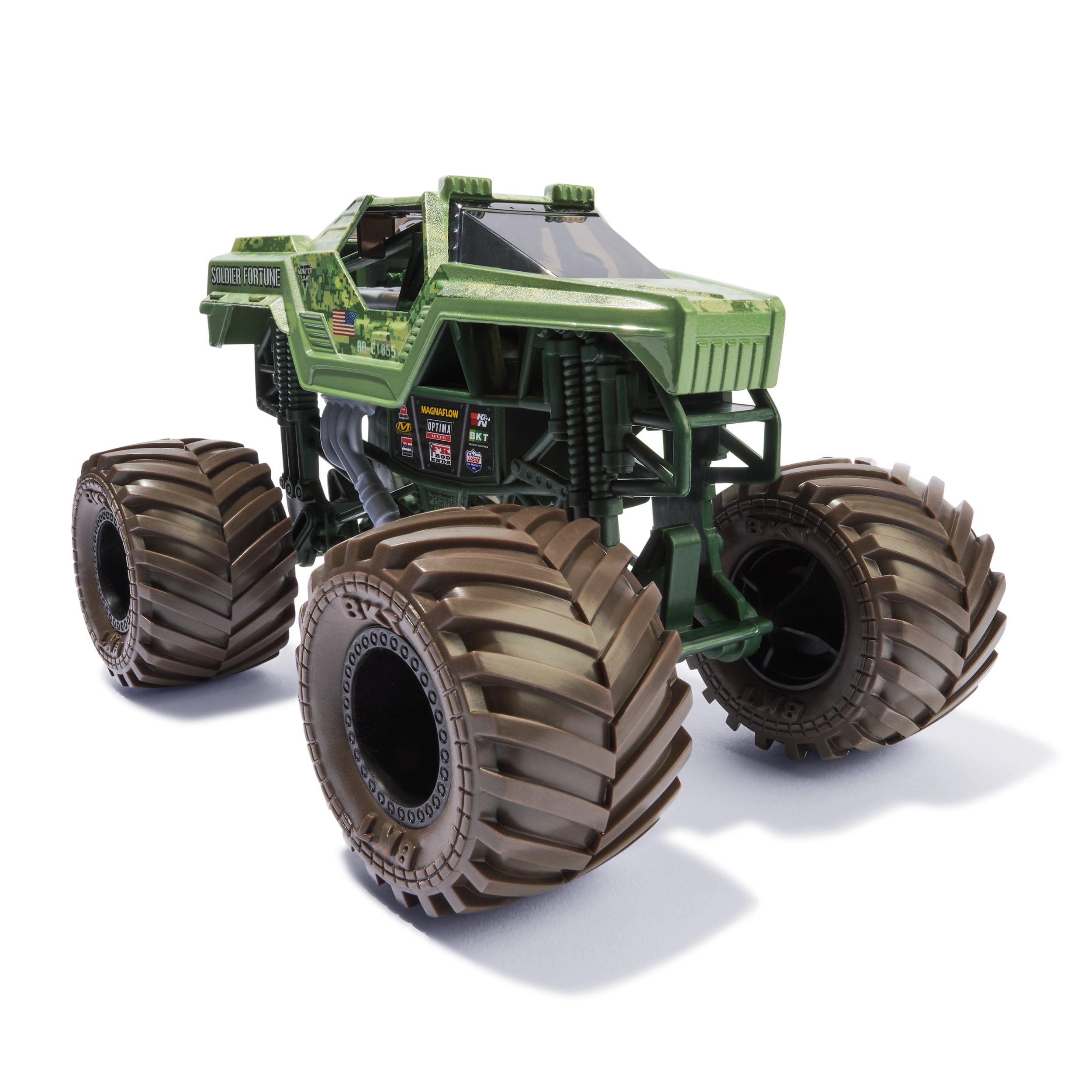 23rd Series 1:24 Scale Monster Jam Soldier Fortune Die - Cast Monster Truck