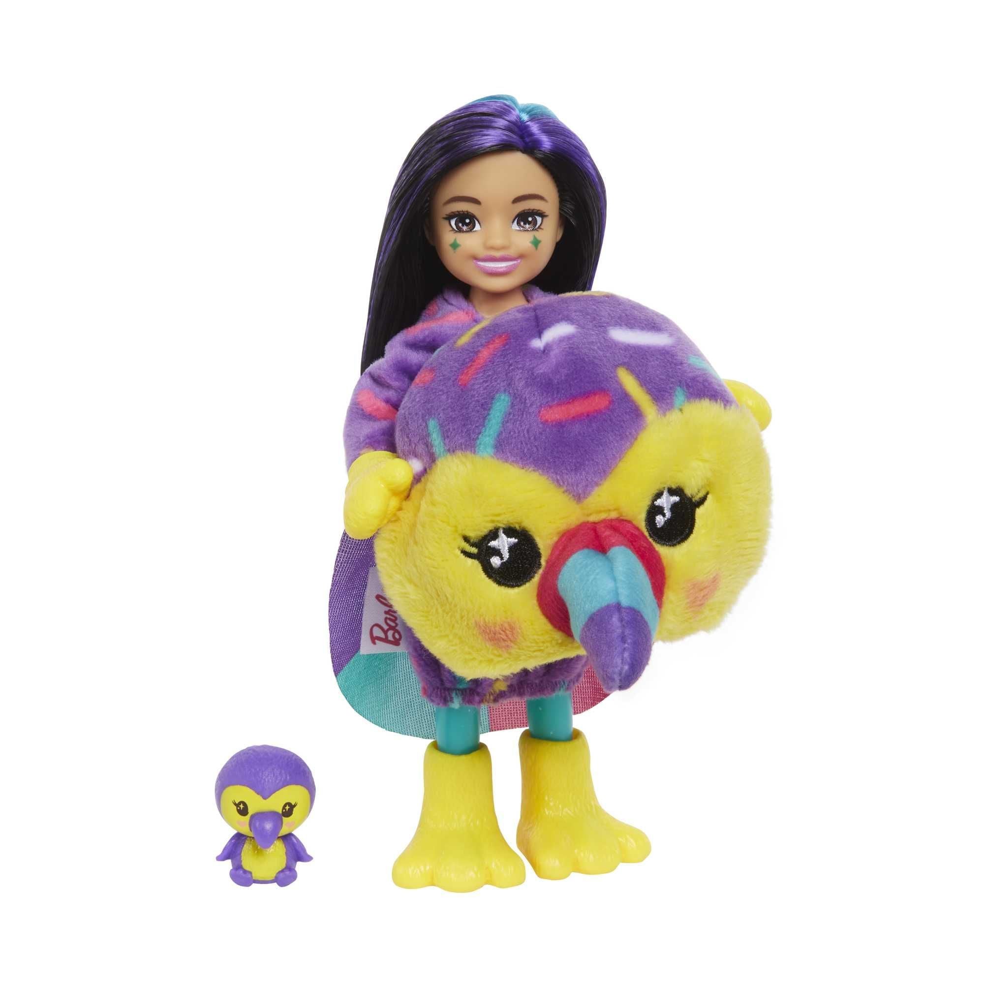 Barbie Cutie Reveal Jungle Series: Chelsea Toucan Surprise Doll