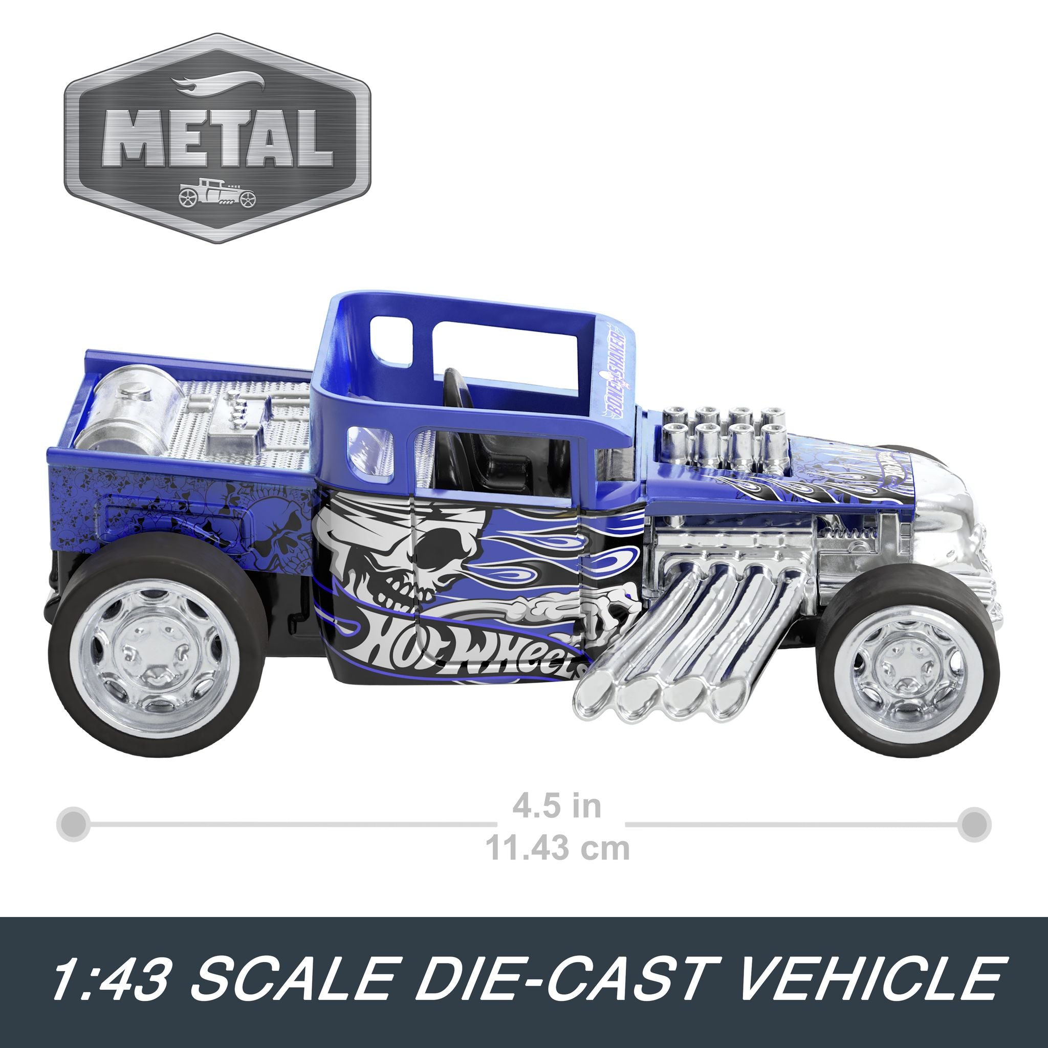 Hot Wheels Assorted Styles Diecast Pull - Back Speeders - Great Deal for Kids and Collectors