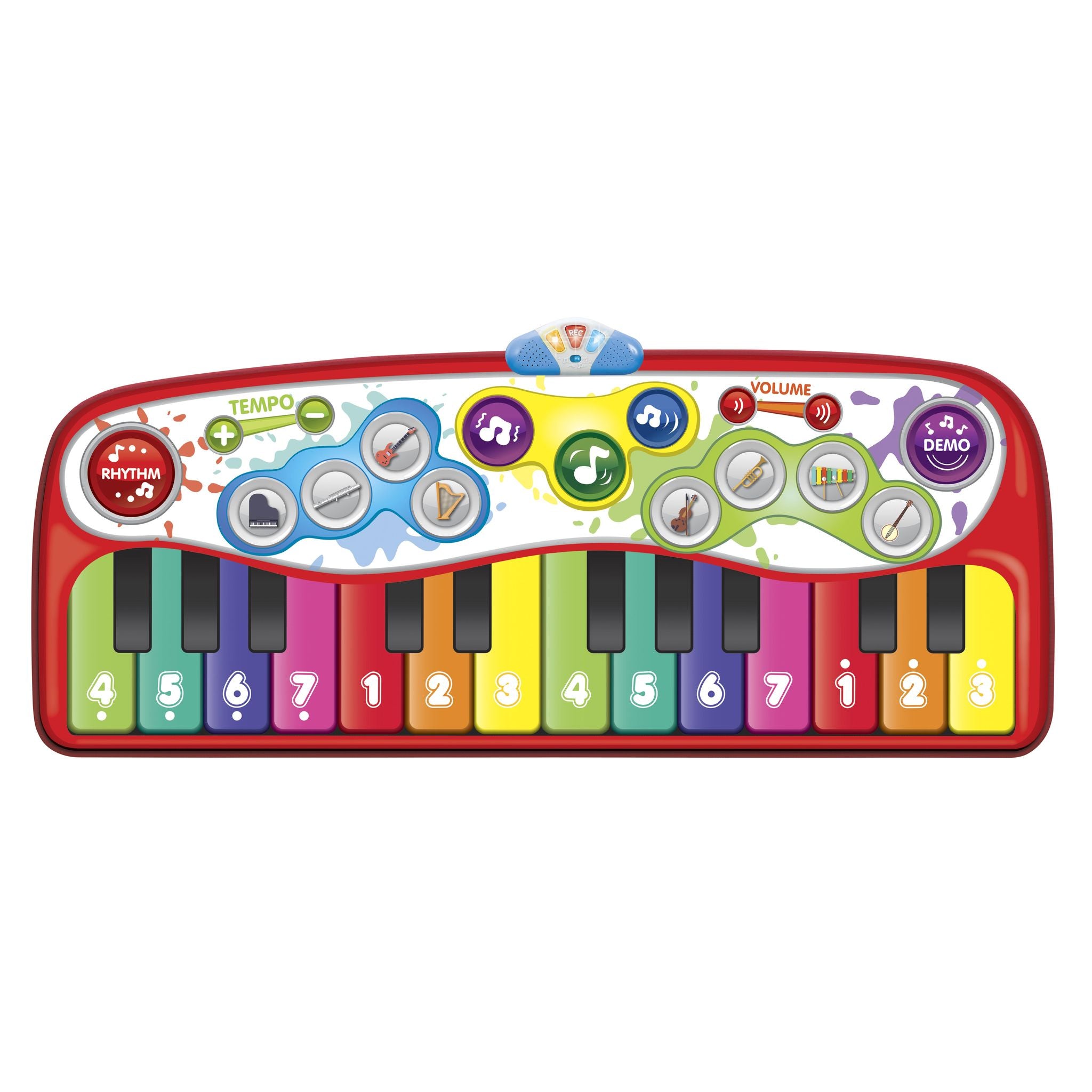 Winfun Interactive Jumbo Step - On Piano Mat for Kids' Musical Exploration