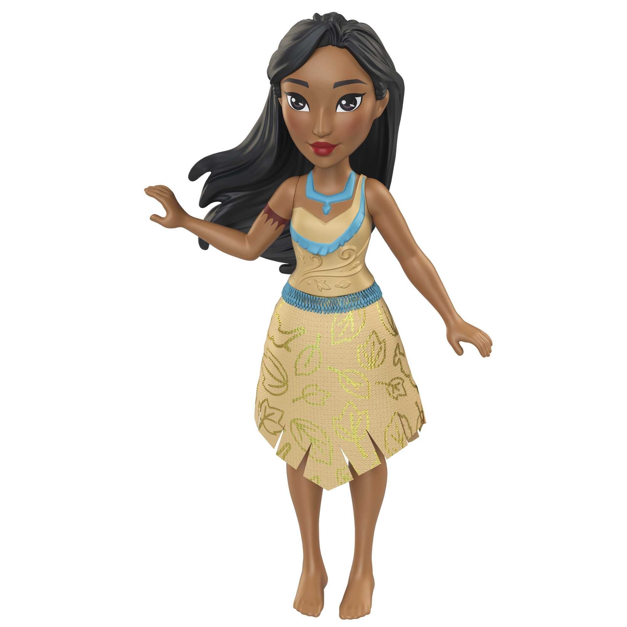 Small Poseable Disney Princess Doll - Pocahontas with Metallic Details