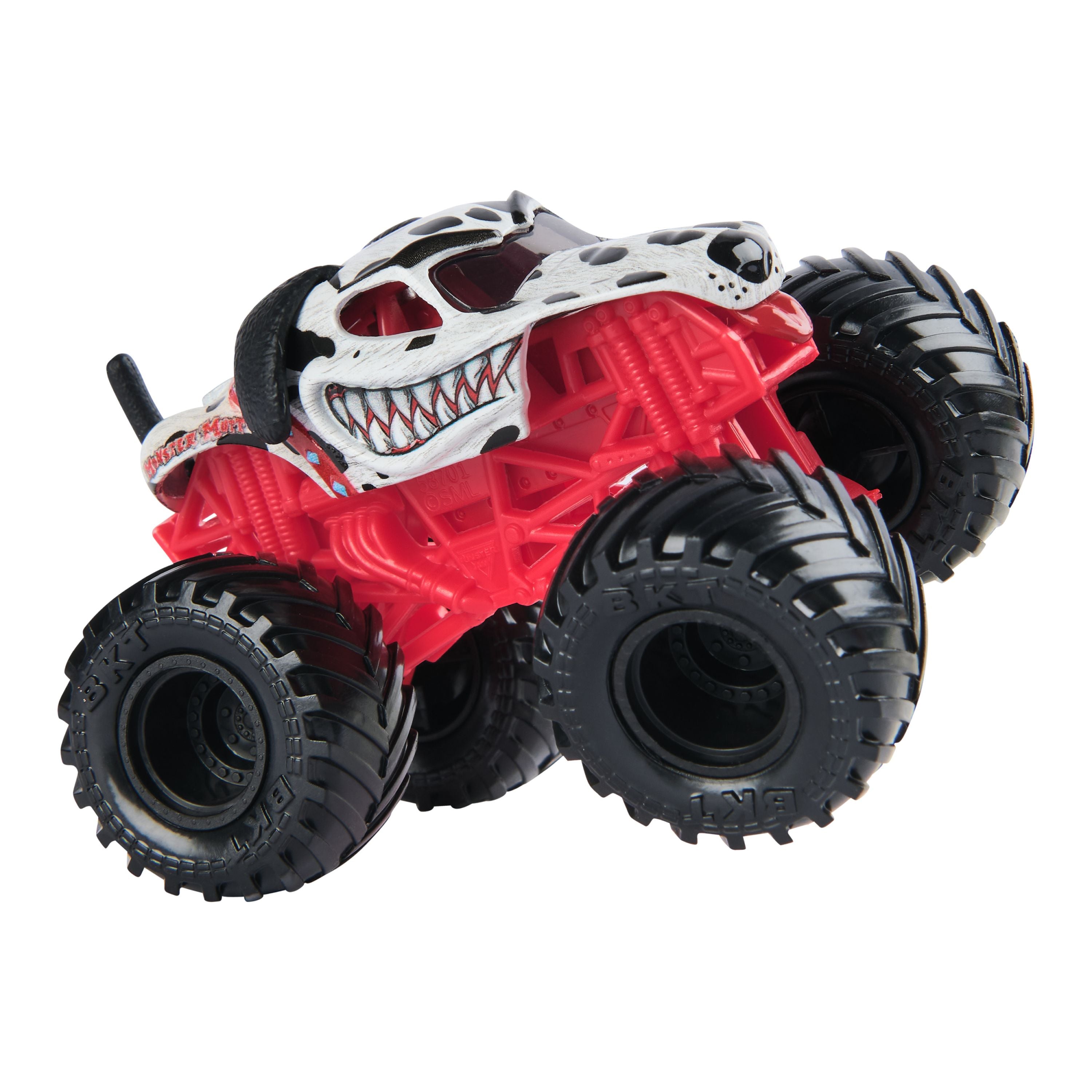 1:64 Scale Monster Jam Series 38 Die - Cast Monster Mutt Dalmatian Truck