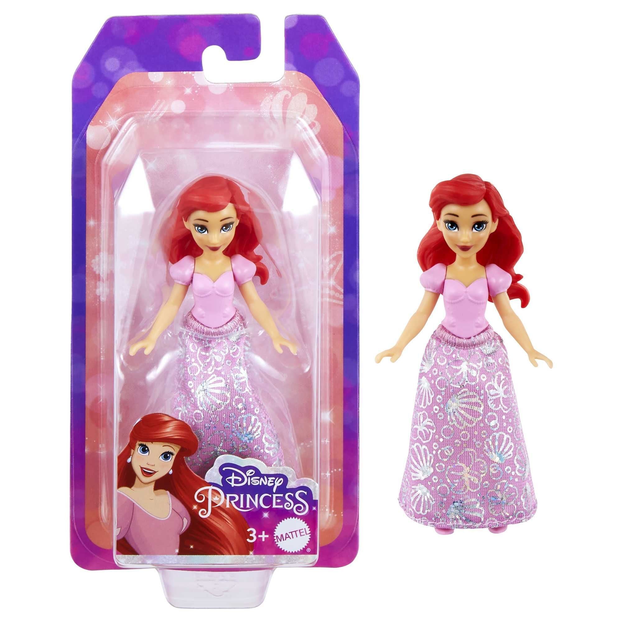 Charming Small Disney Princess Ariel Doll with Movable Joints