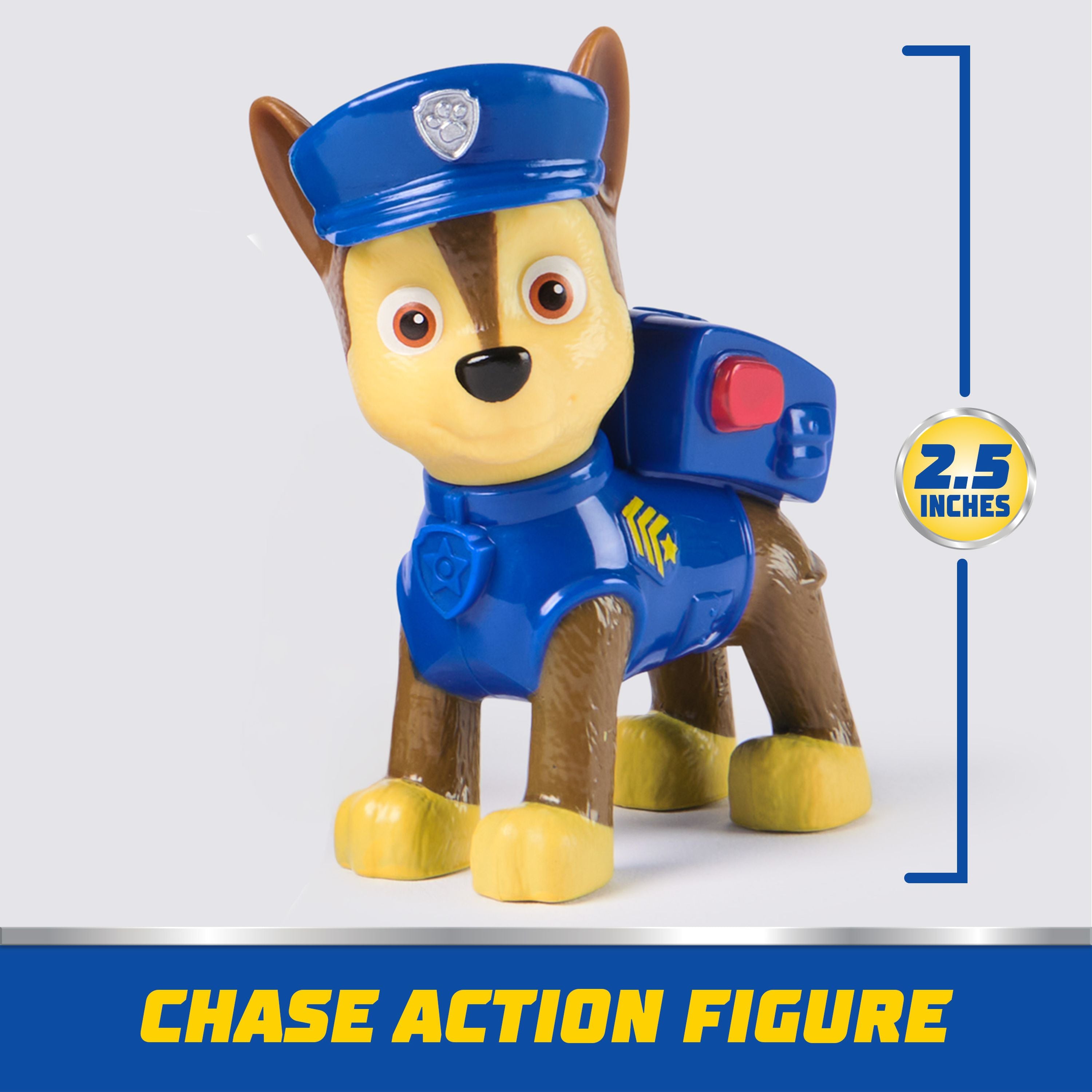 PAW Patrol Eco-Friendly Basic Rescue Police Vehicle - Chase
