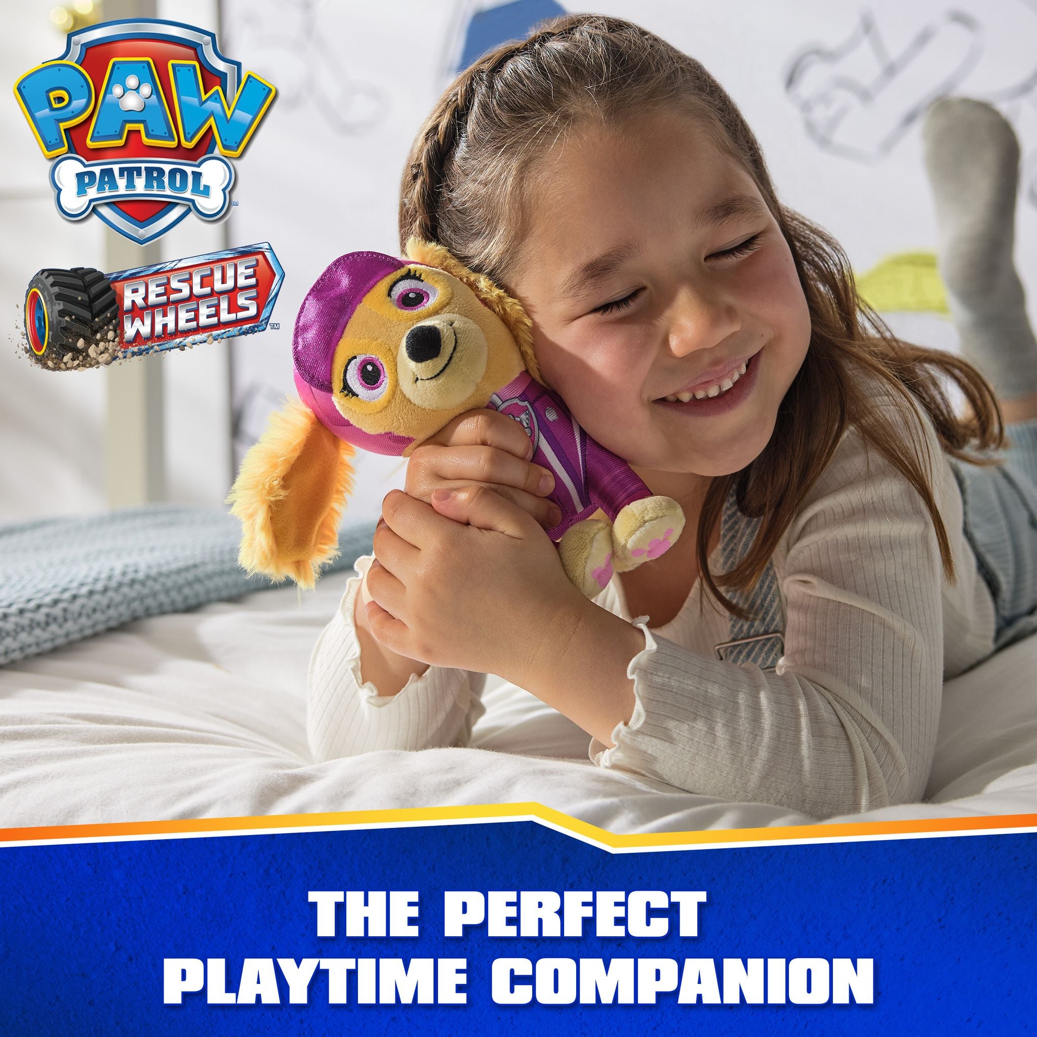 Hot! PAW Patrol 8-Inch Rescue Wheels Plush - Skye