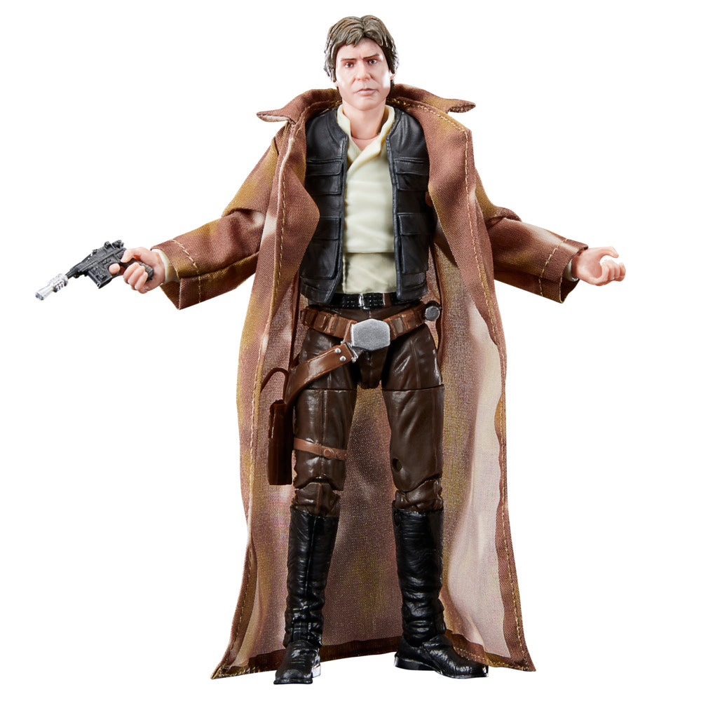 Limited Edition! 6 - Inch Star Wars The Black Series Han Solo Action Figure for 40th Anniversary of Return of the Jedi