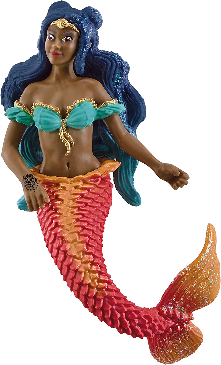 Schleich Bayala Pearlescent Isabelle Riding a Sparkling Dolphin Toy Set