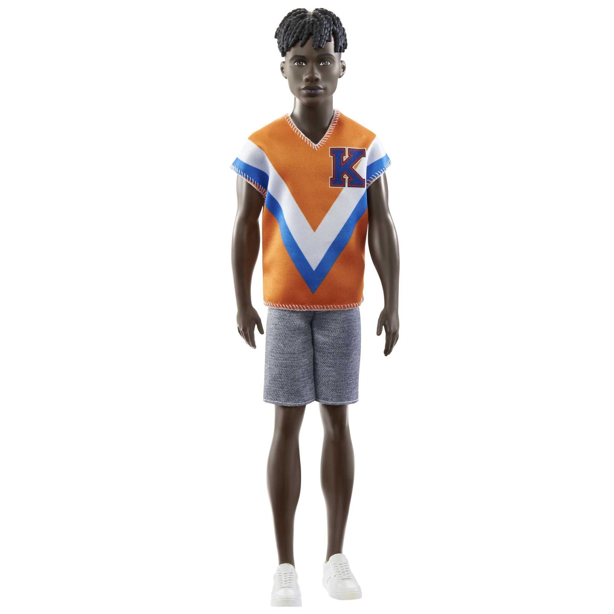 Hot! Barbie Fashionista Ken Doll in Sweater Vest 203