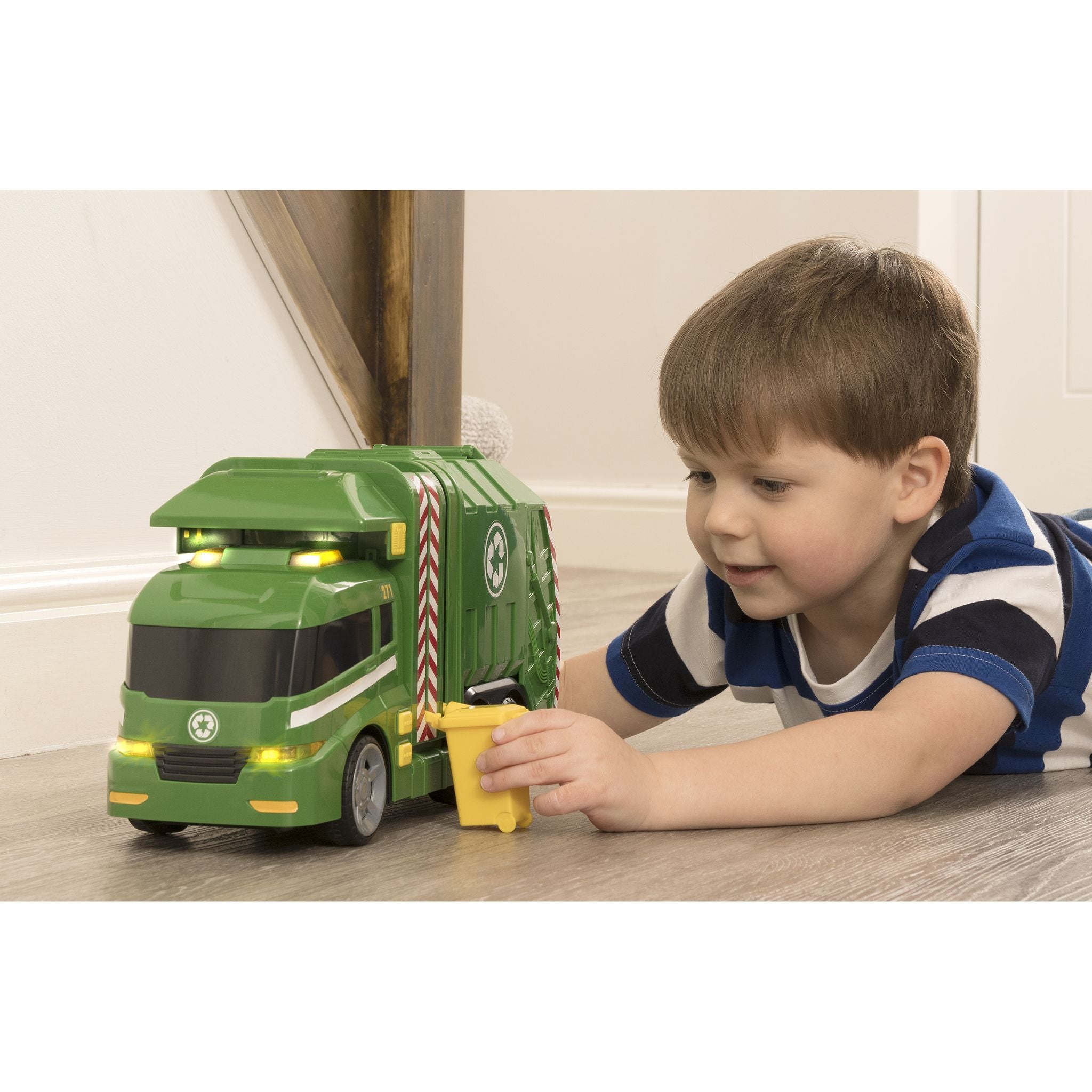 Teamsterz Extra - Large Garbage Truck with Realistic Lights and Sounds
