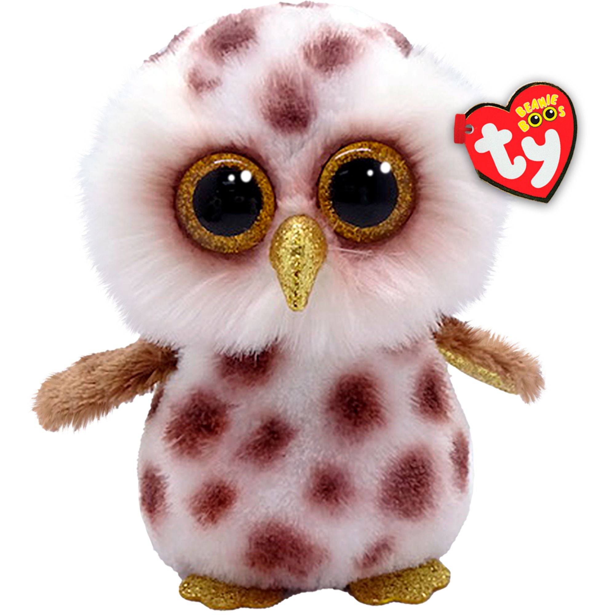 Ty Beanie Boo - Adorable Spotted Owl Whoolie