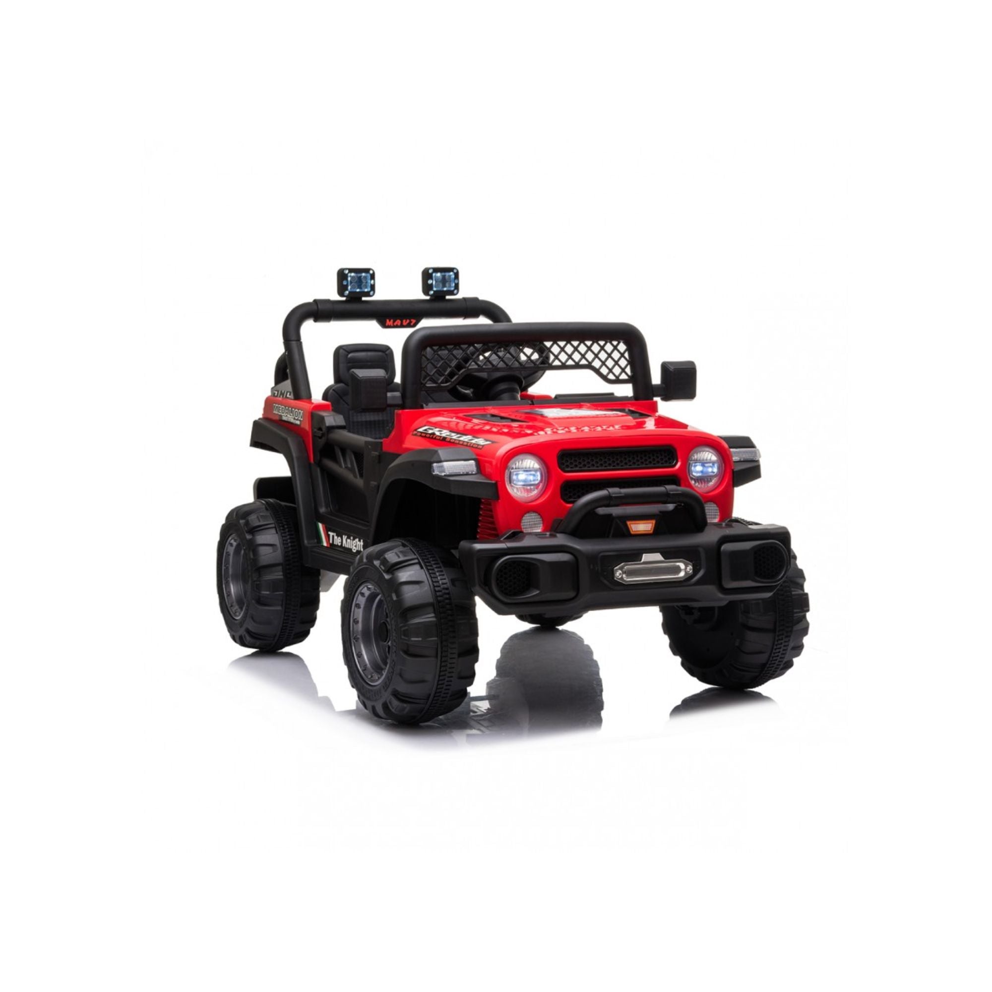 Red Go Skitz Basher 12V Kids' Ride - On Vehicle with Cool Features