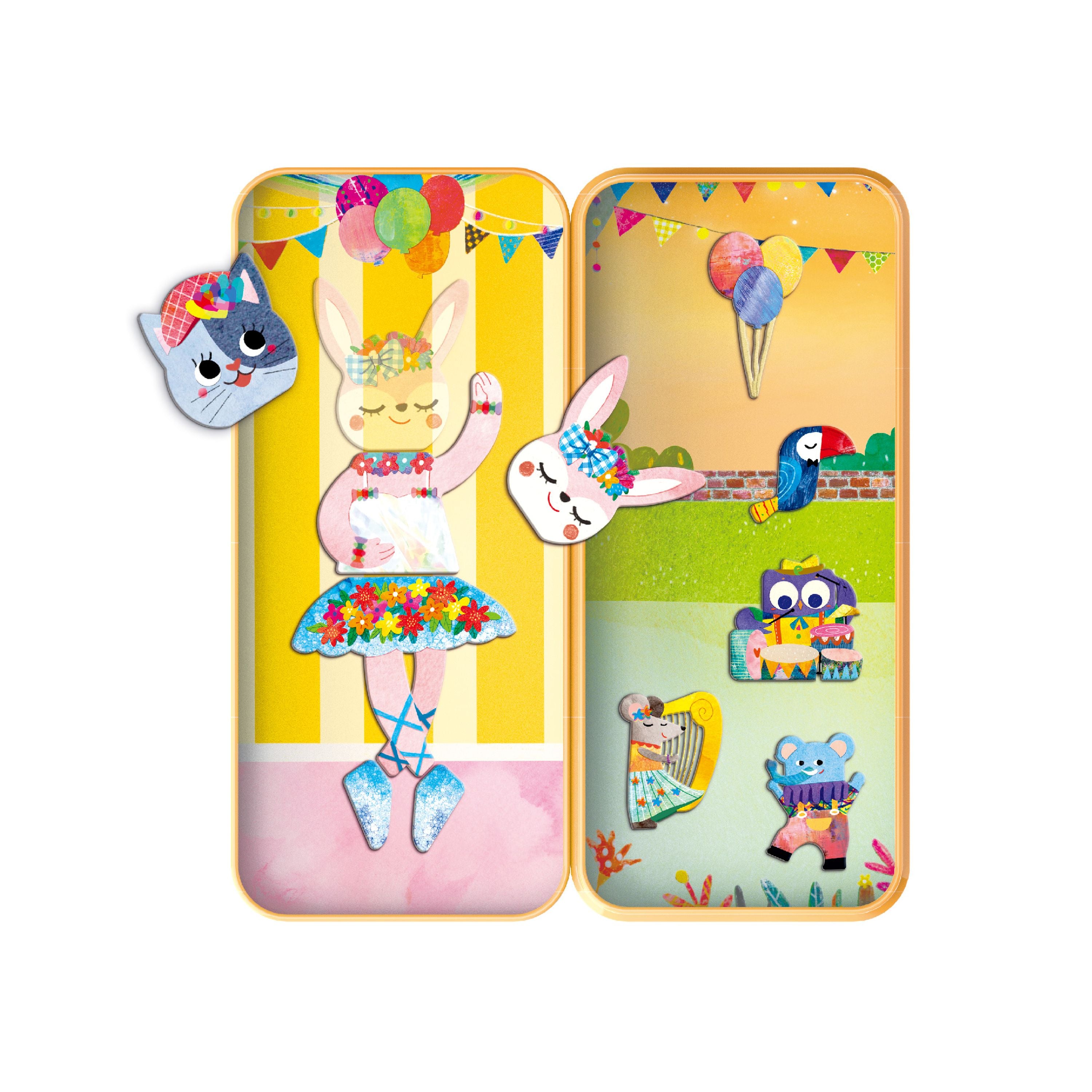 Assorted Styles Travel Magnetic Mix - and - Match Tins