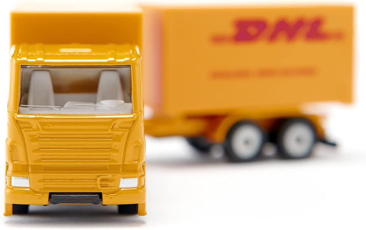 Siku 1694 Scania DHL Truck & Trailer - Ideal for Play