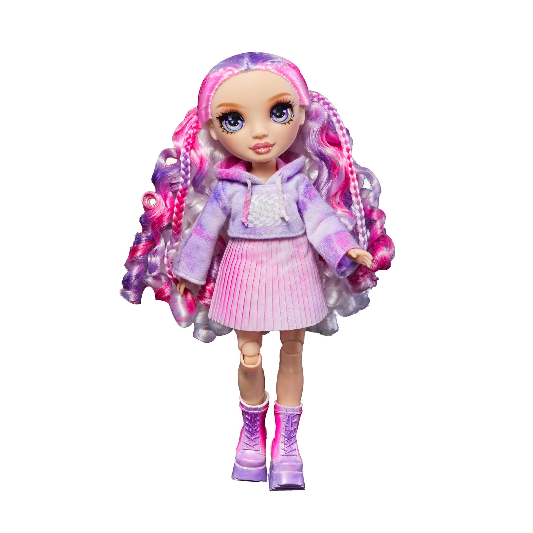 Hot Deal! Rainbow High DIY Watercolor Fashion Doll with Stunning Purple Eyes