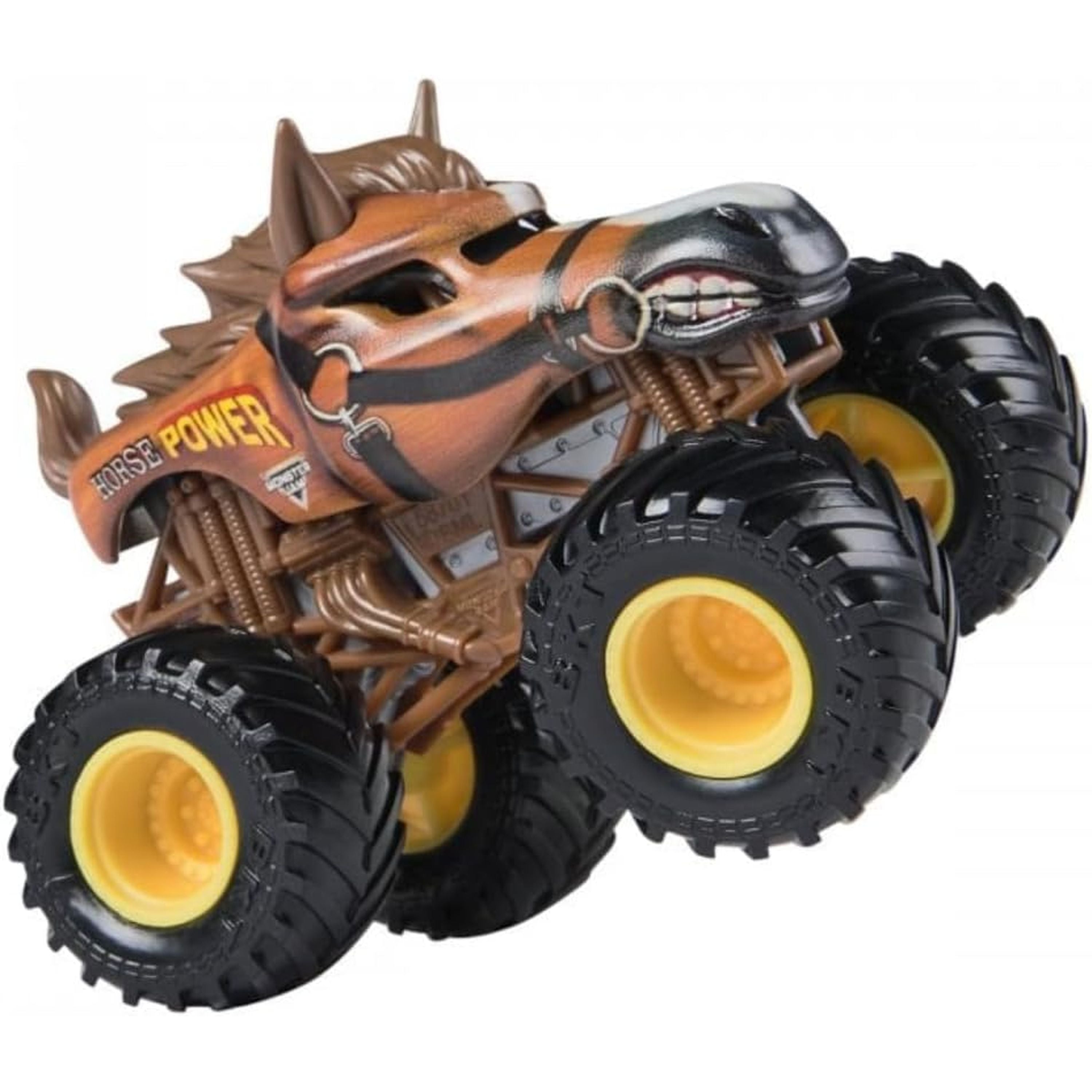 1:64 Scale Monster Jam Die - Cast Monster Truck Series 37 with Horse - Power Design