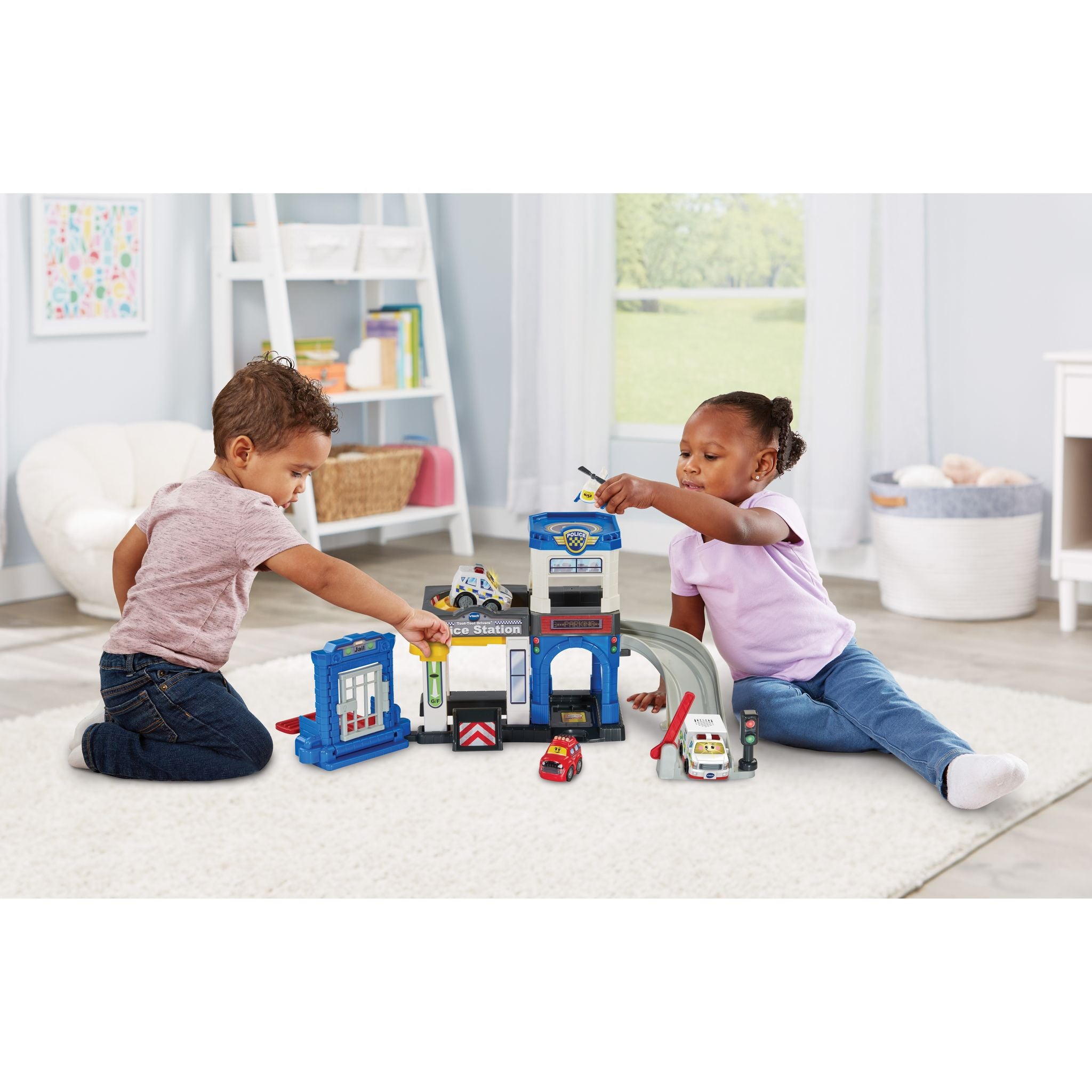 Hot Deal: VTech Toot-Toot Drivers Police Station Set