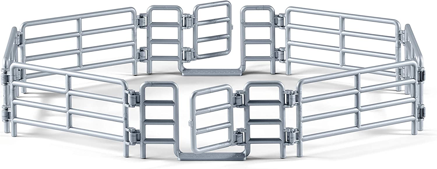 Hot Sale! Schleich Set of Assemblable Corral Fences for Farm Animals