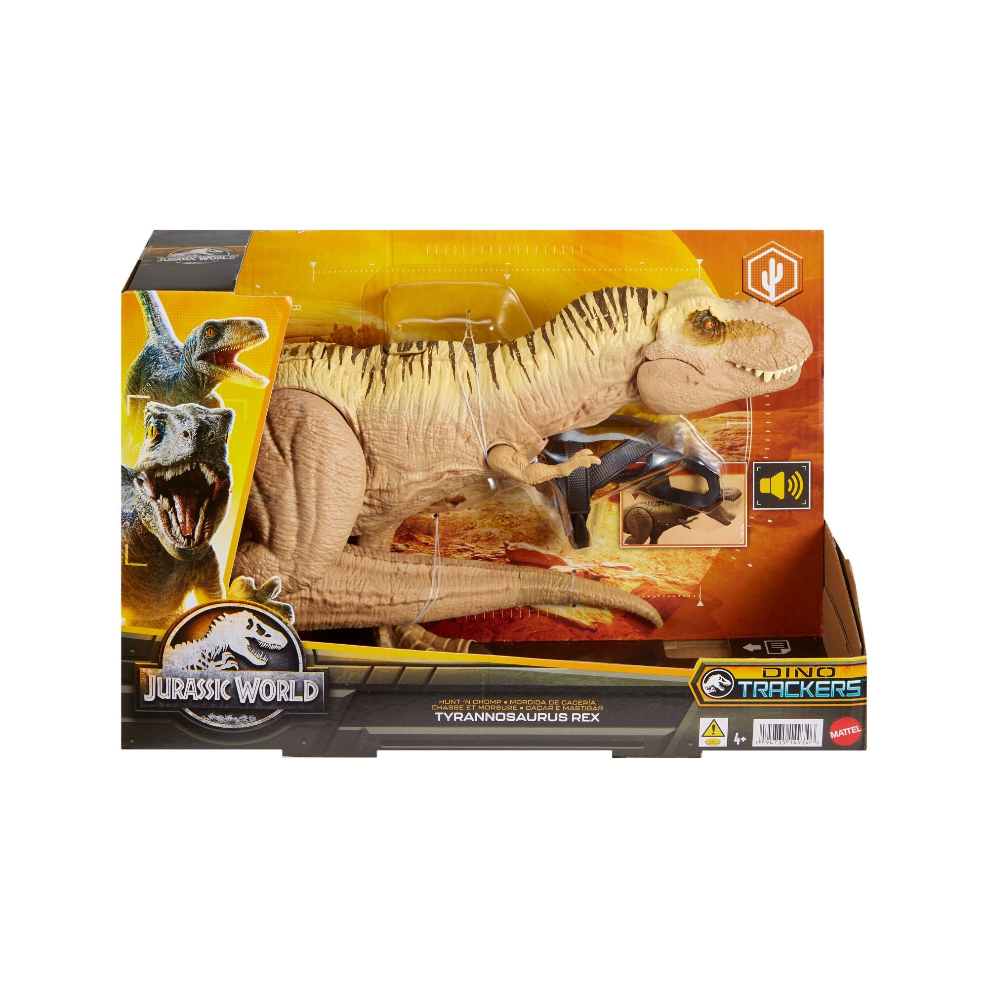 Hot! Jurassic World Hunt 'N Chomp Tyrannosaurus Rex Toy
