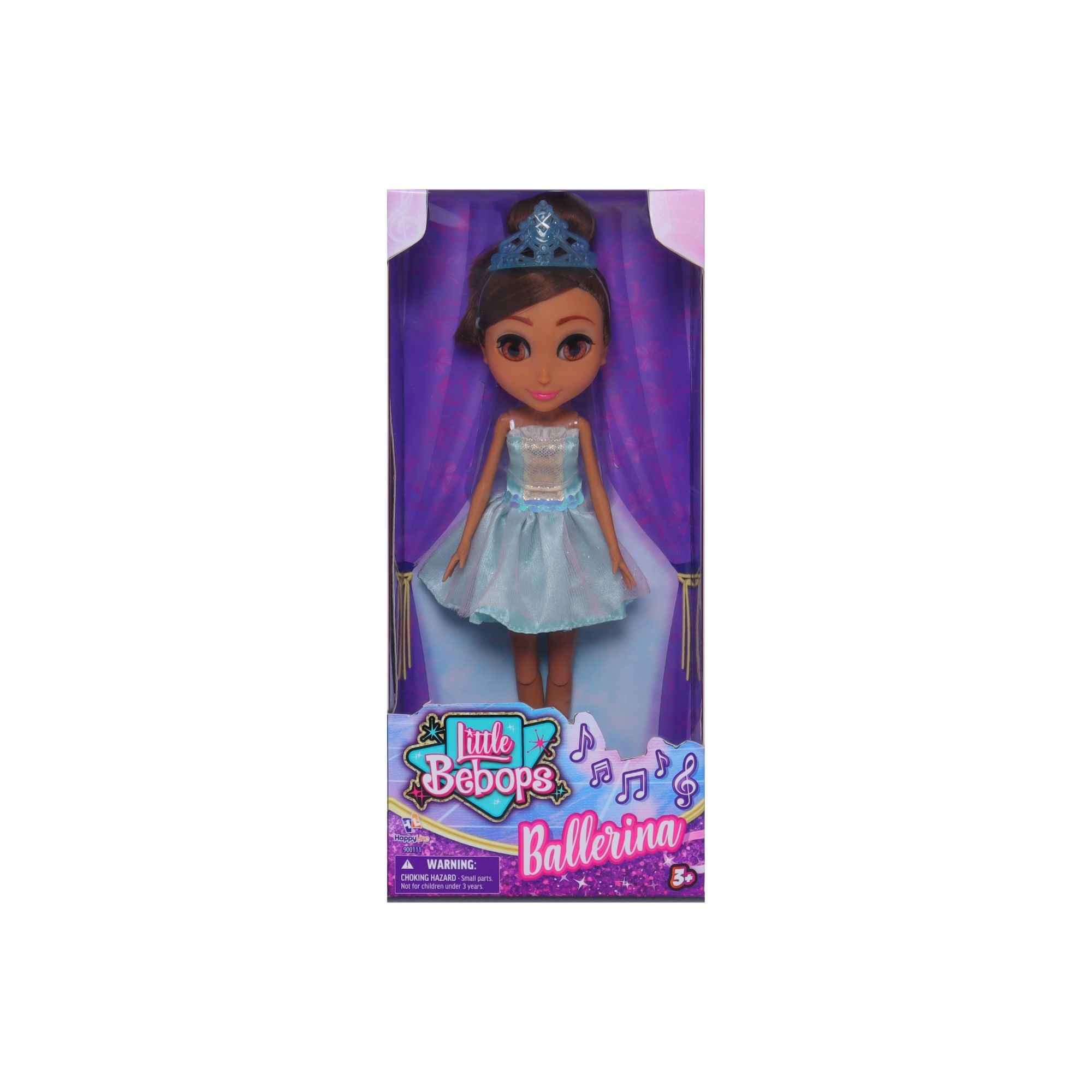 25cm Little Bebops Doll Ballerina in Assorted Charming Styles