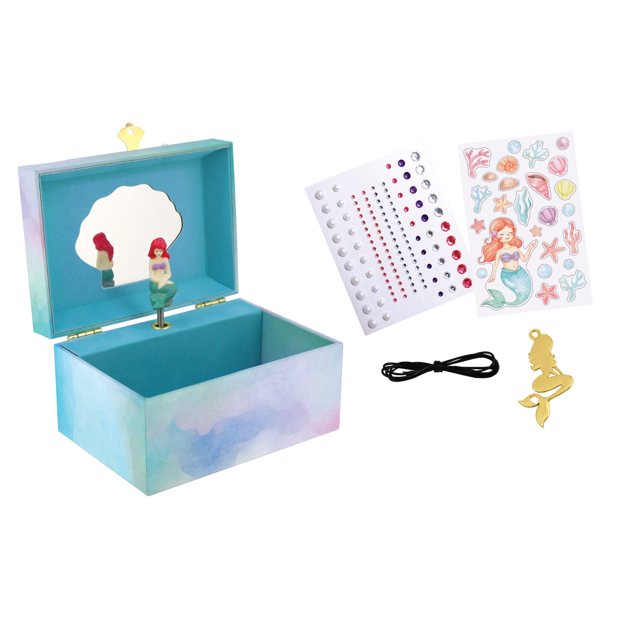 Hot! DIY Mermaid Musical Jewellery Box