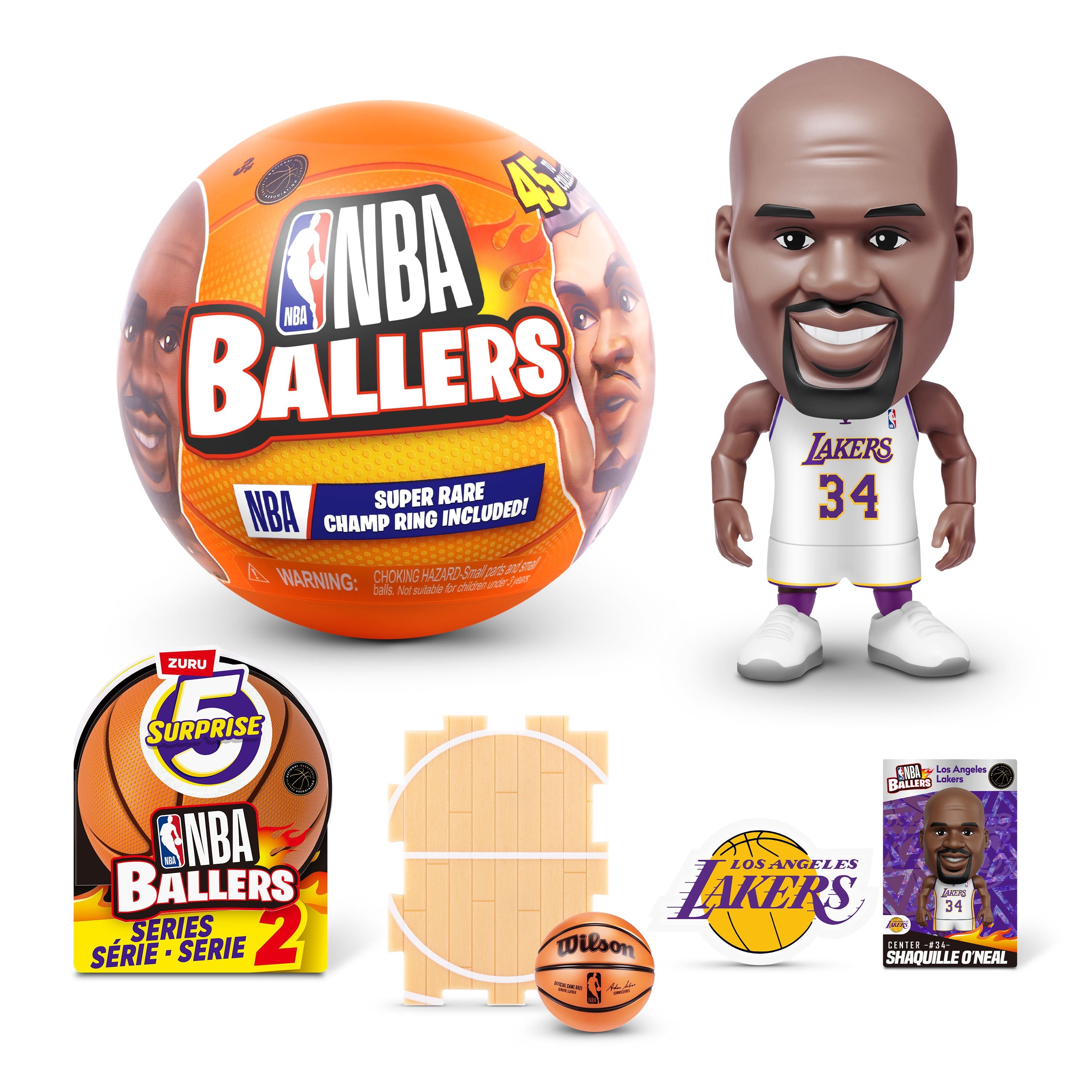 Hot Deal! ZURU 5 Surprise Second Series NBA Baller Collectible Figures