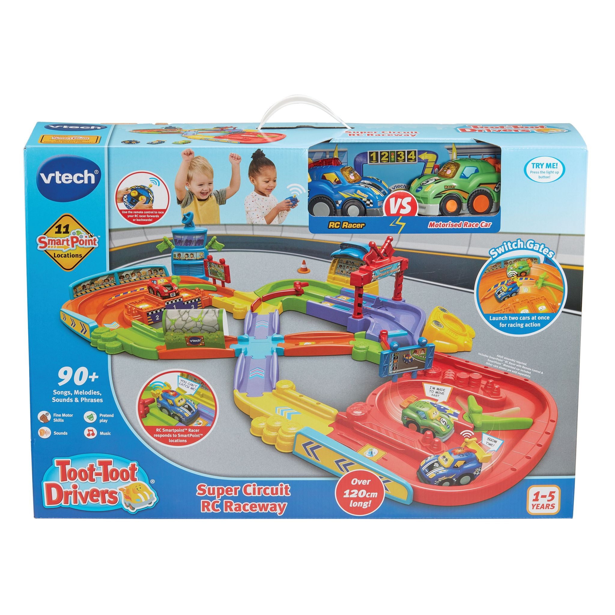 VTech Toot-Toot Drivers RC Super Circuit Raceway - Thrilling Fun!