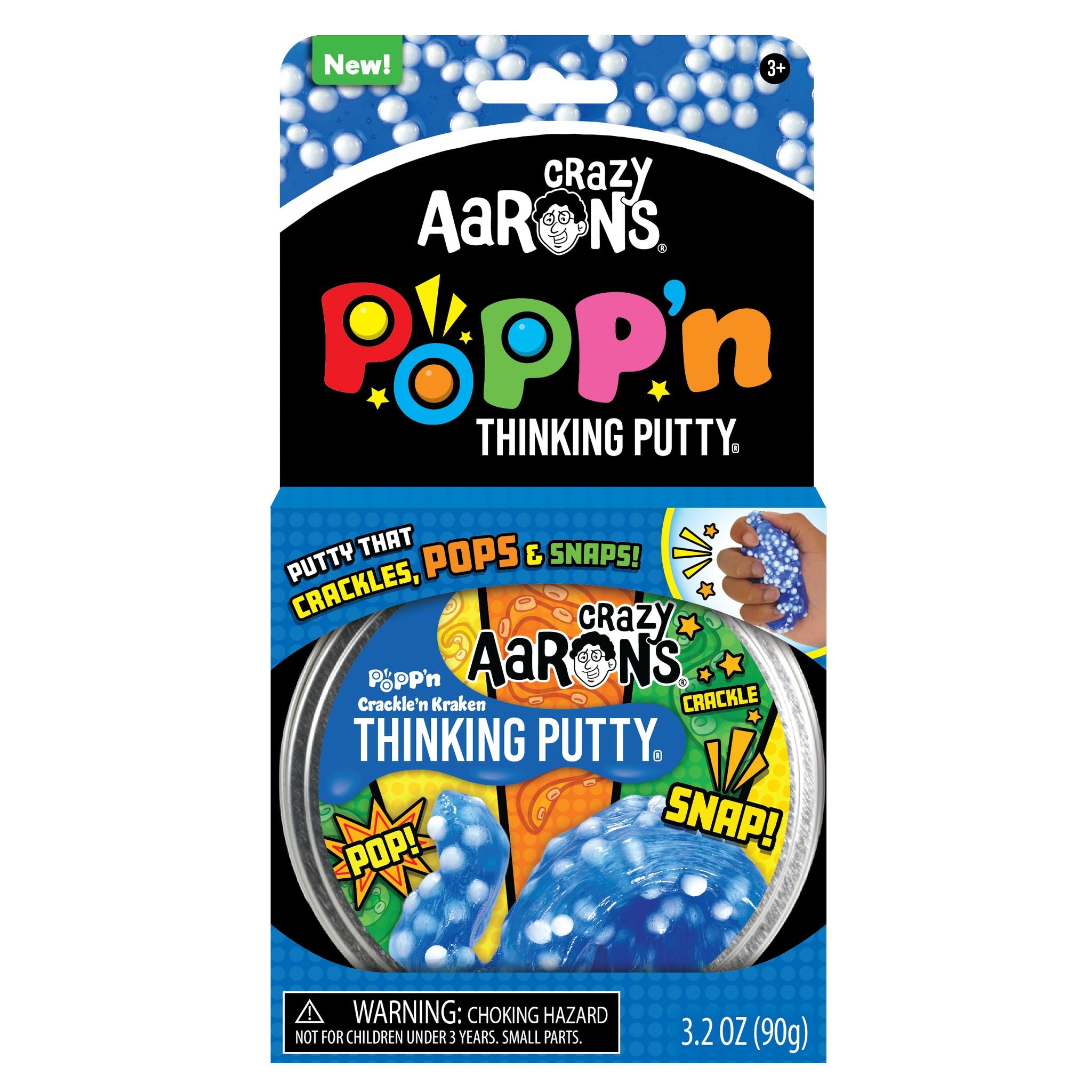 Get Crazy with Aaron's Crackle'n Kraken Popp'n Thinking Putty
