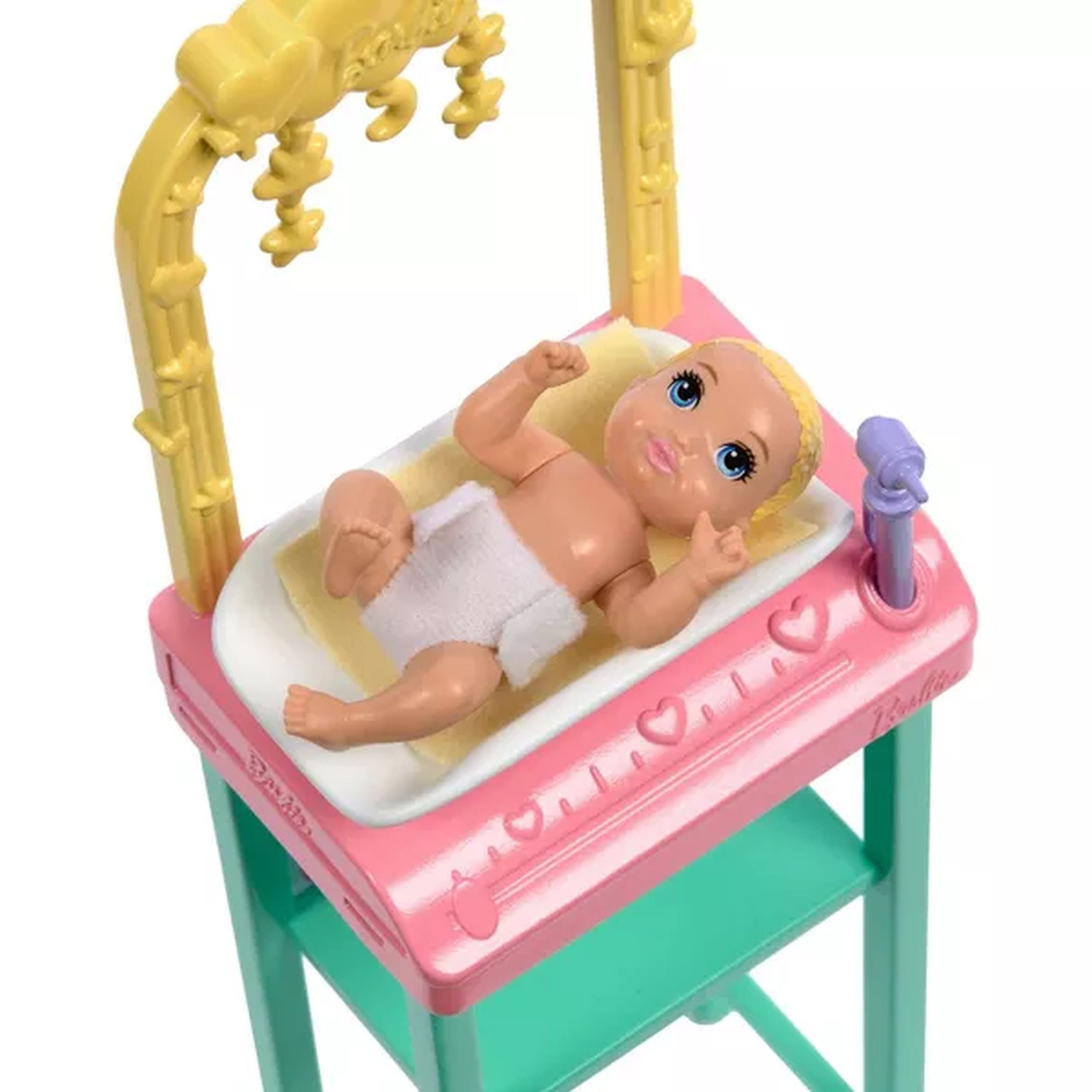 Barbie Baby Doctor Brunette Doll Playset - Explore Various Career Roles