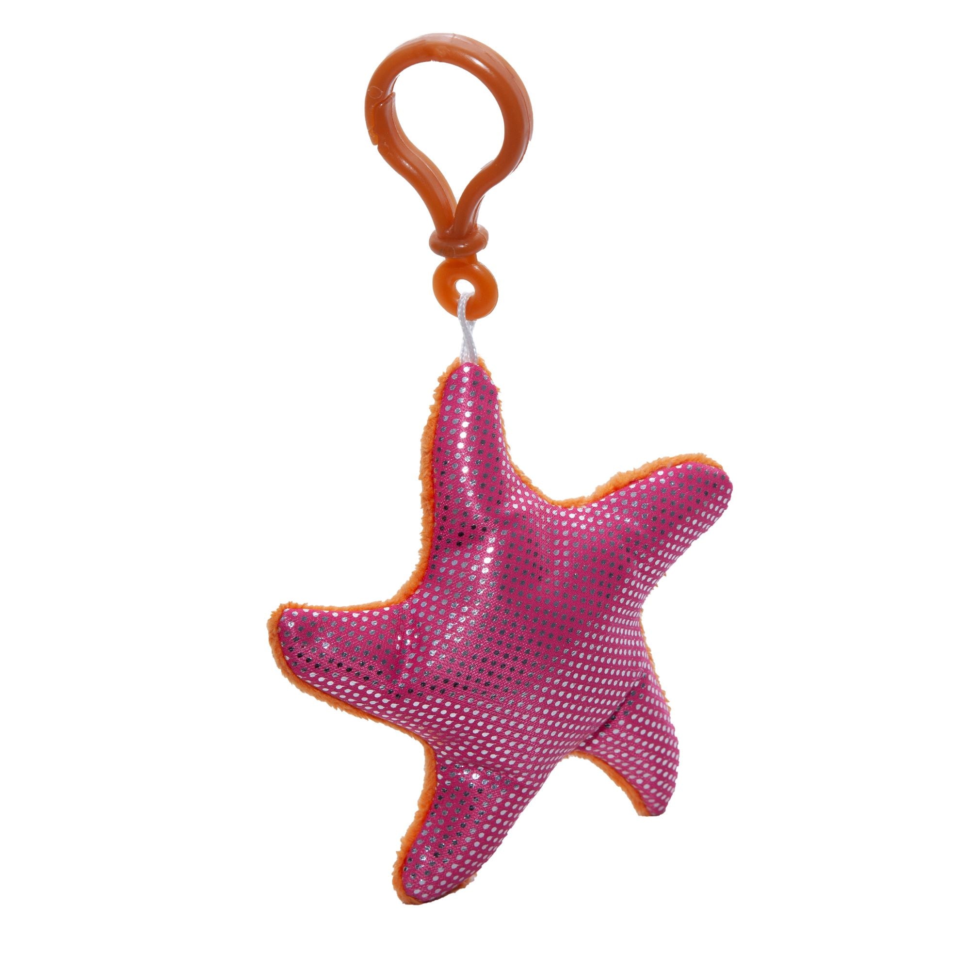 3-Inch Wild Republic Sea Star Key Clip - Perfect for Bags, Key Rings and More!
