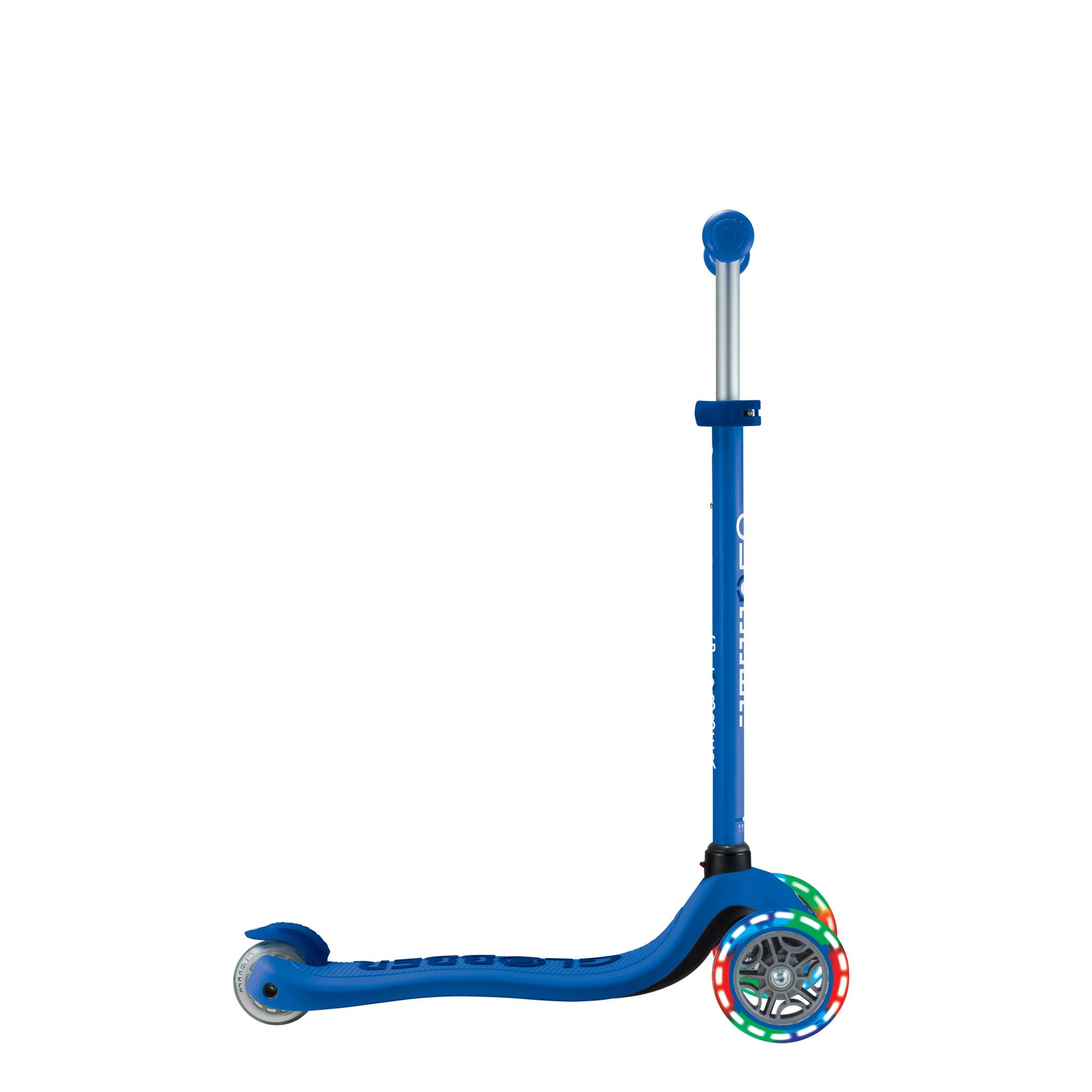 Globber Go Up Sporty Lights V2 Toddler Scooter - Navy Blue/Dark Navy