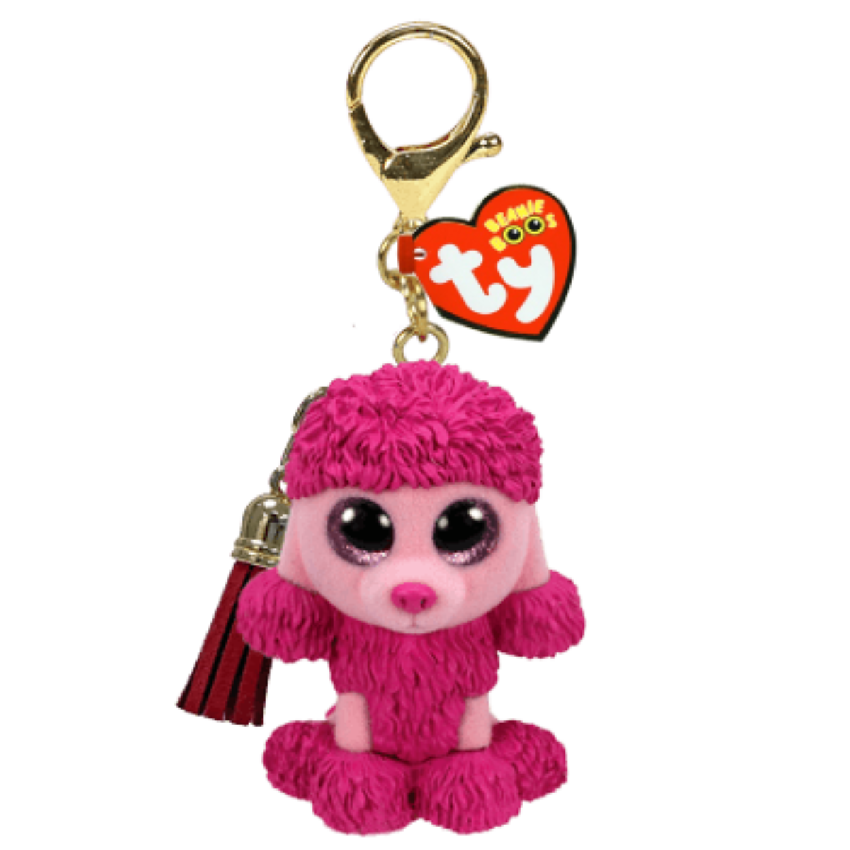 Ty Mini Clip-on Beanie Boos - Adorable Patsy Poodle Collectible