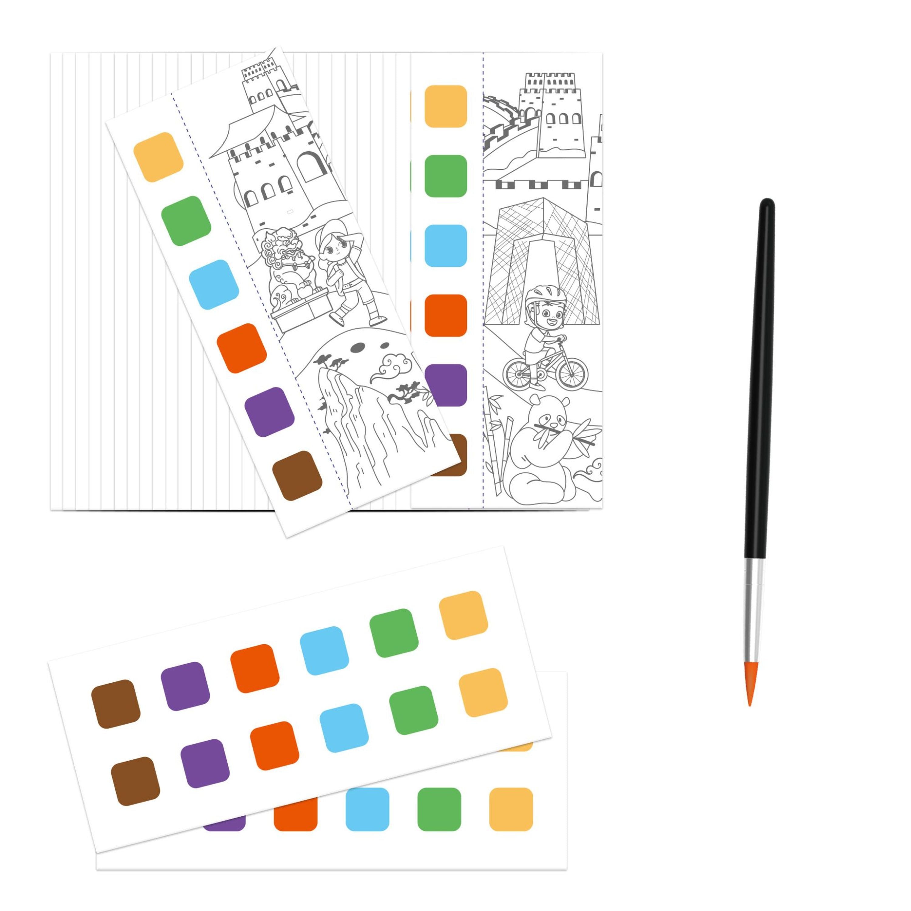 Hot! Assorted Pocket Watercolour Painting Books