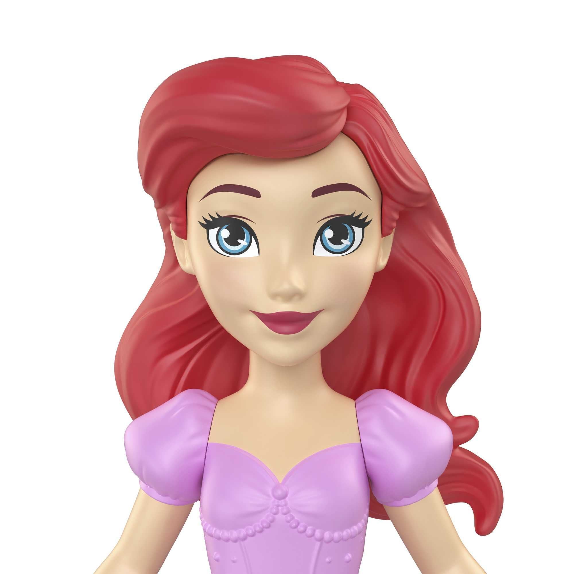 Charming Small Disney Princess Ariel Doll with Movable Joints