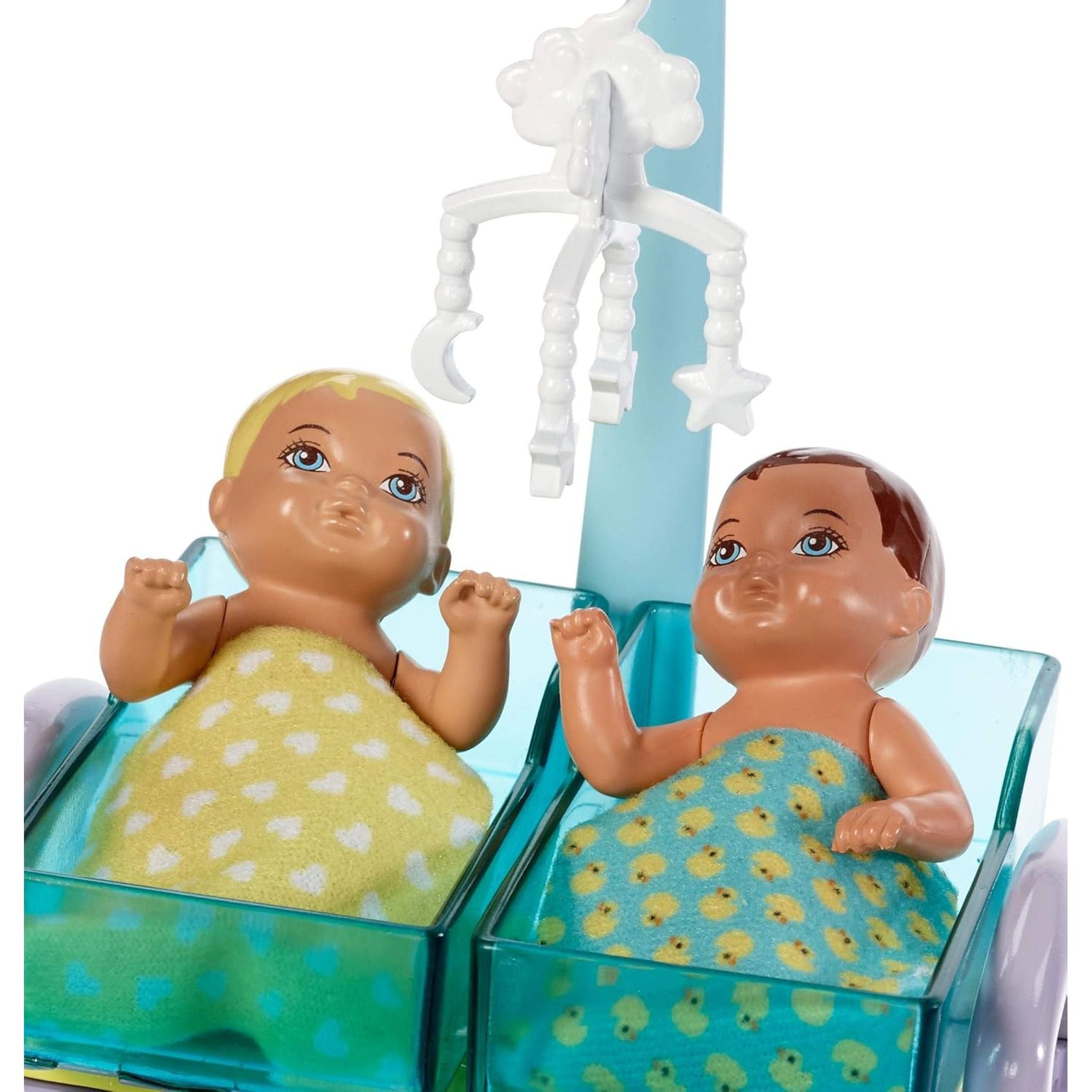 Blonde Barbie Career Doll & Playset: A Baby Doctor Adventure