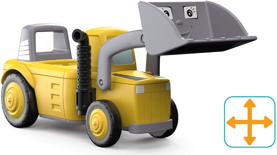 Hot Sale! Siku Toddys Luke and Loady Yellow Wheeled Loader Toy for Kids