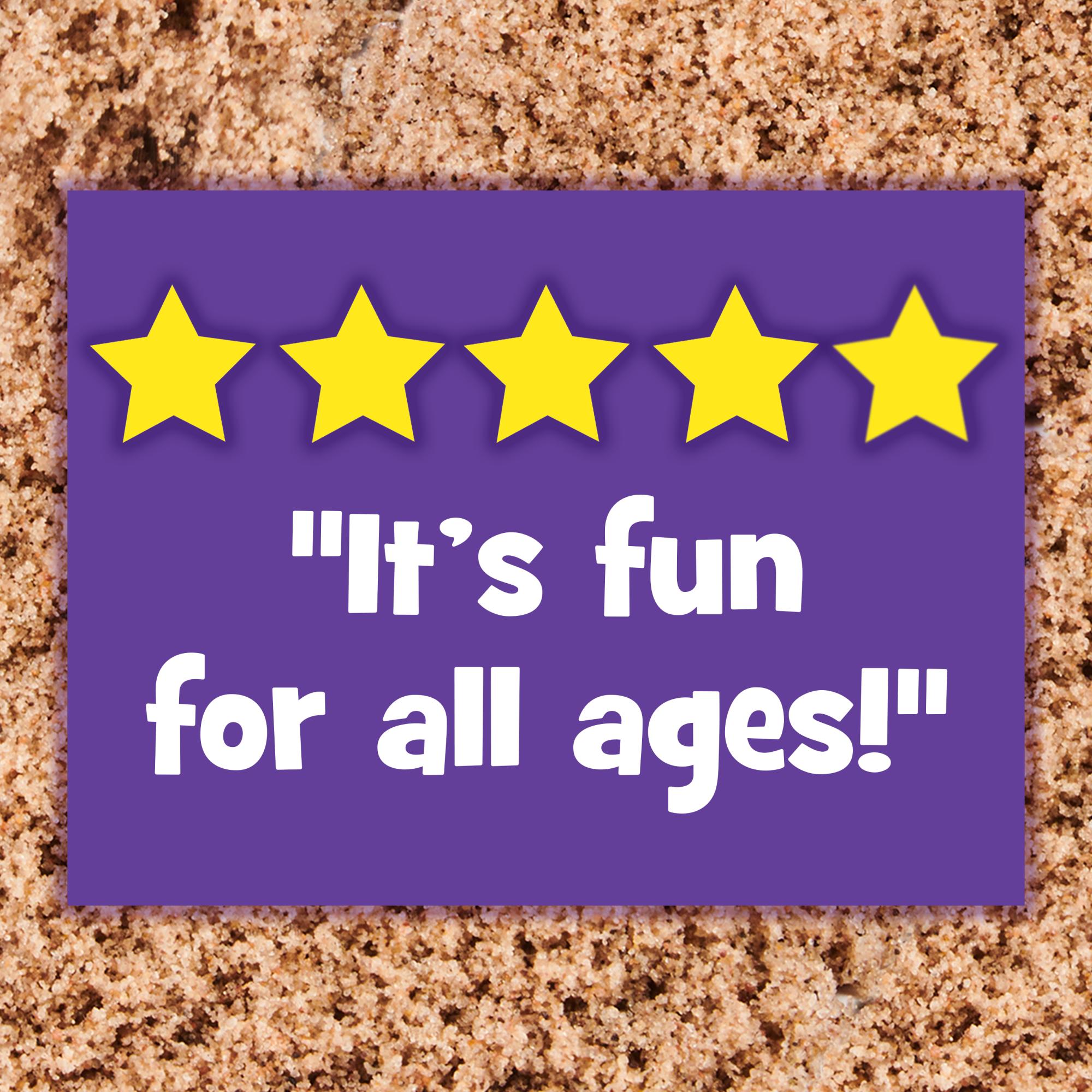 Brown Original Kinetic Sand - Moldable & Fun!