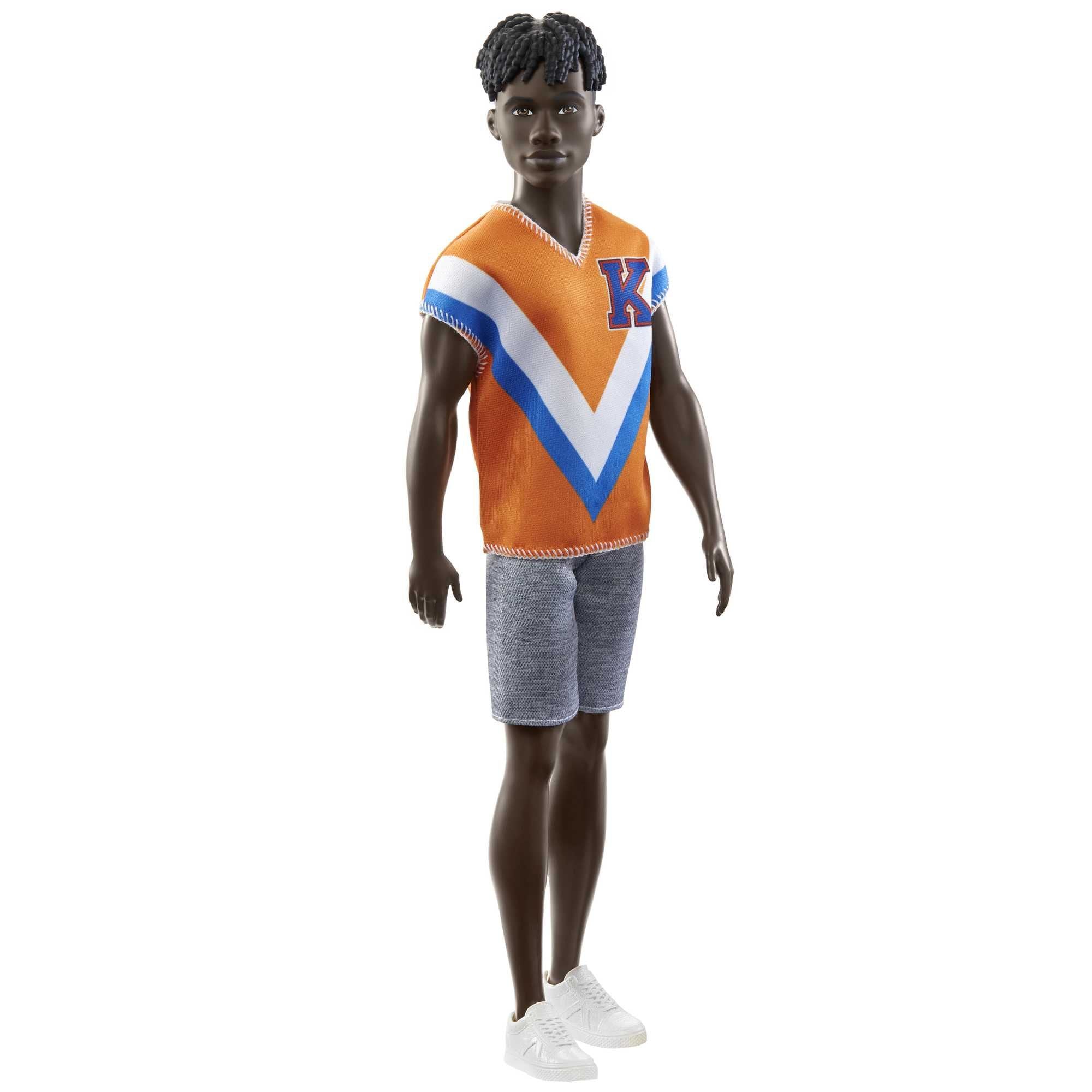Hot! Barbie Fashionista Ken Doll in Sweater Vest 203