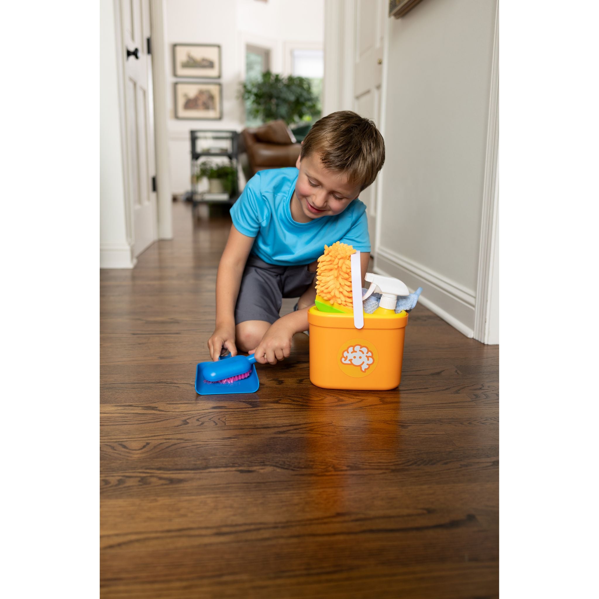 Fat Brain Toys Pretendables - High - Quality Kid - Sized Cleaning Set for Ages 3+