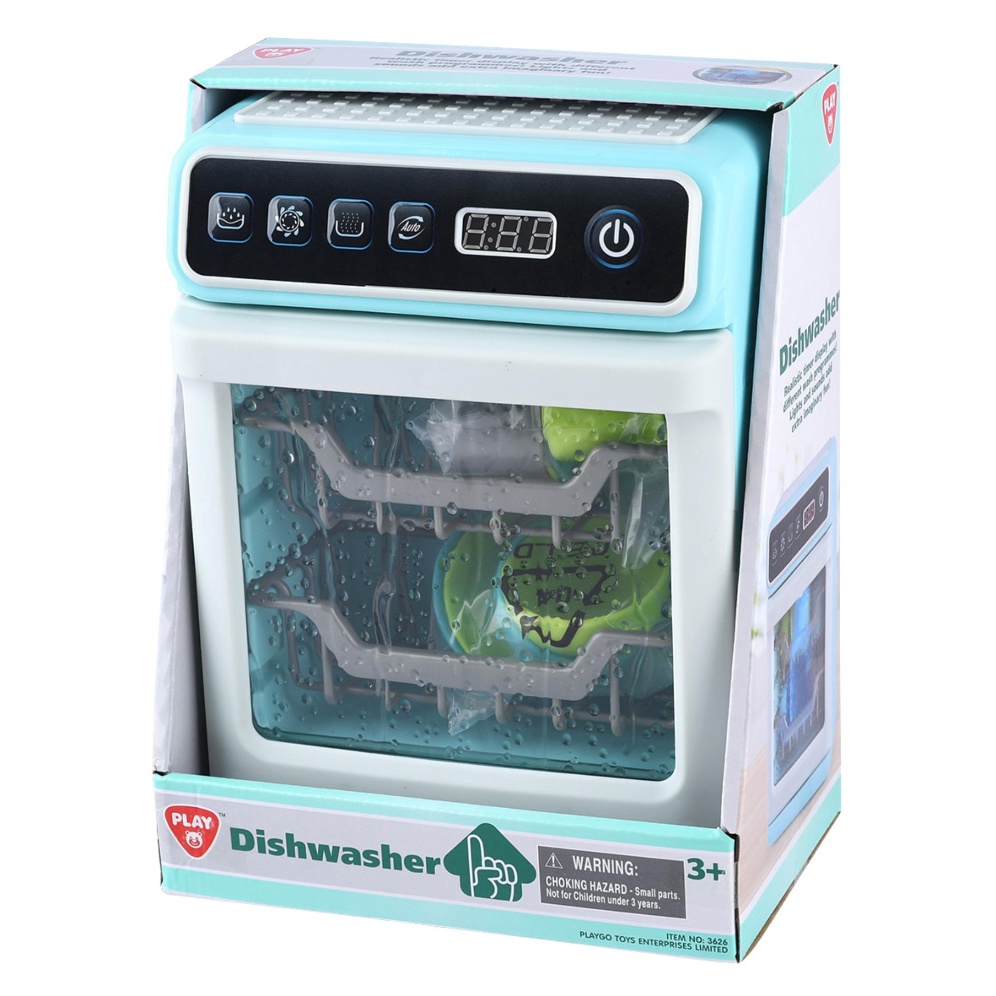 Playgo Electronic Dishwasher with Realistic Features for Kids