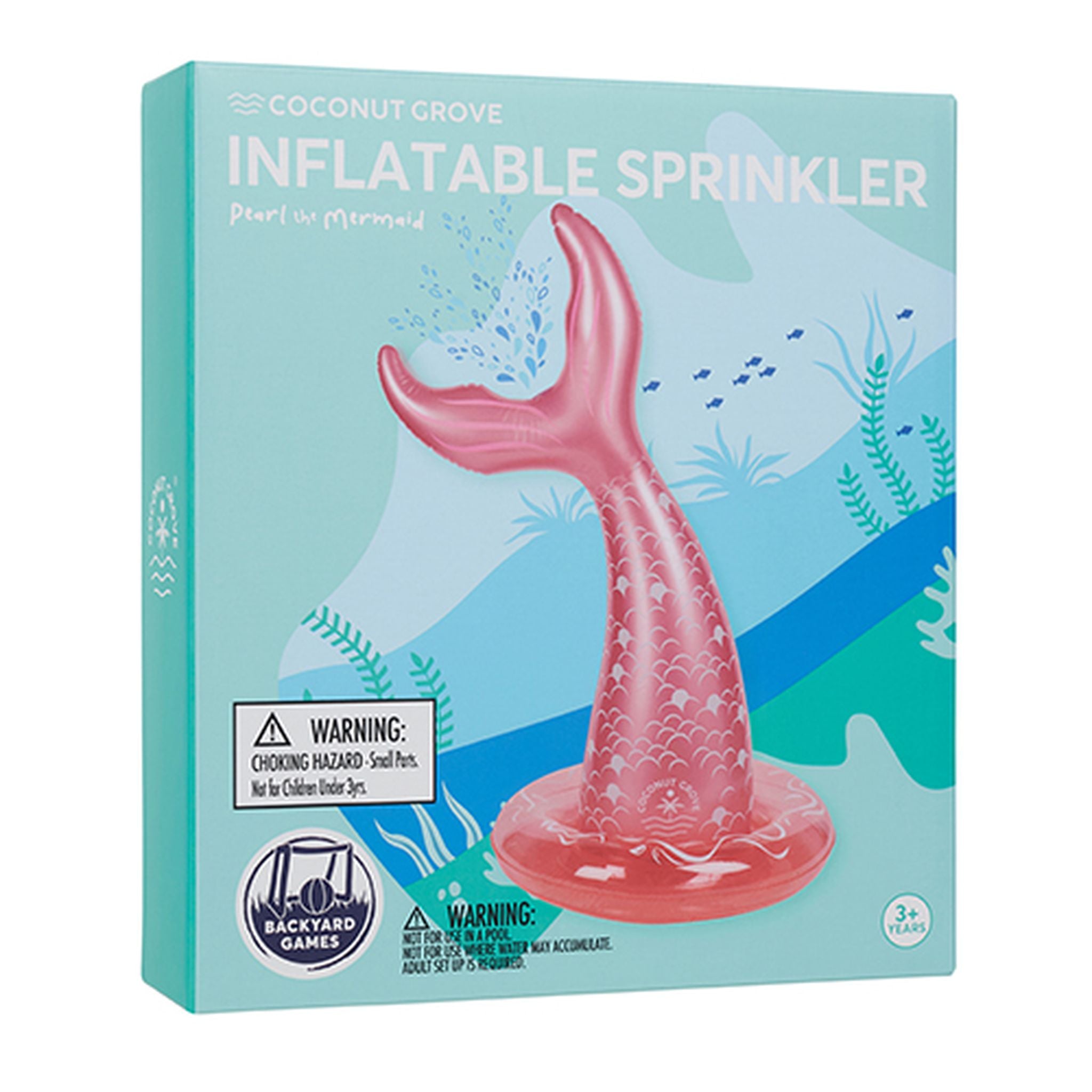 Hot Deal! Coconut Grove Pearl The Mermaid Inflatable Sprinkler