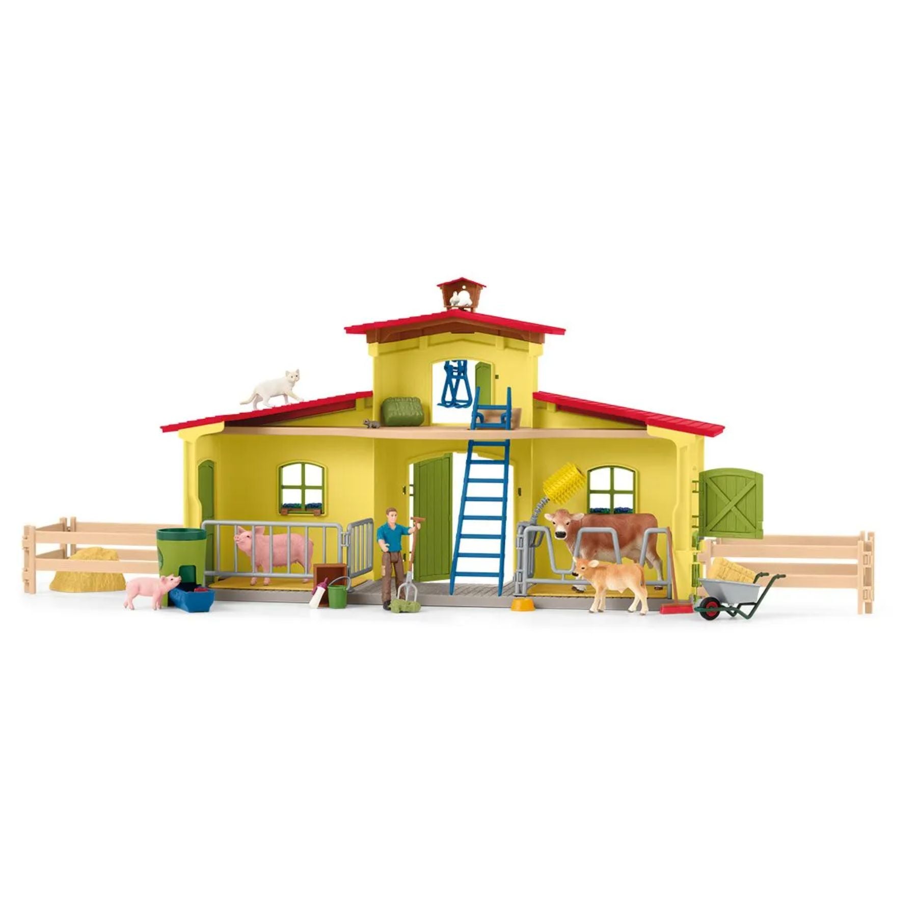 Schleich's Premium Large Farm Playset with Animals and Accessories - Great for Kids