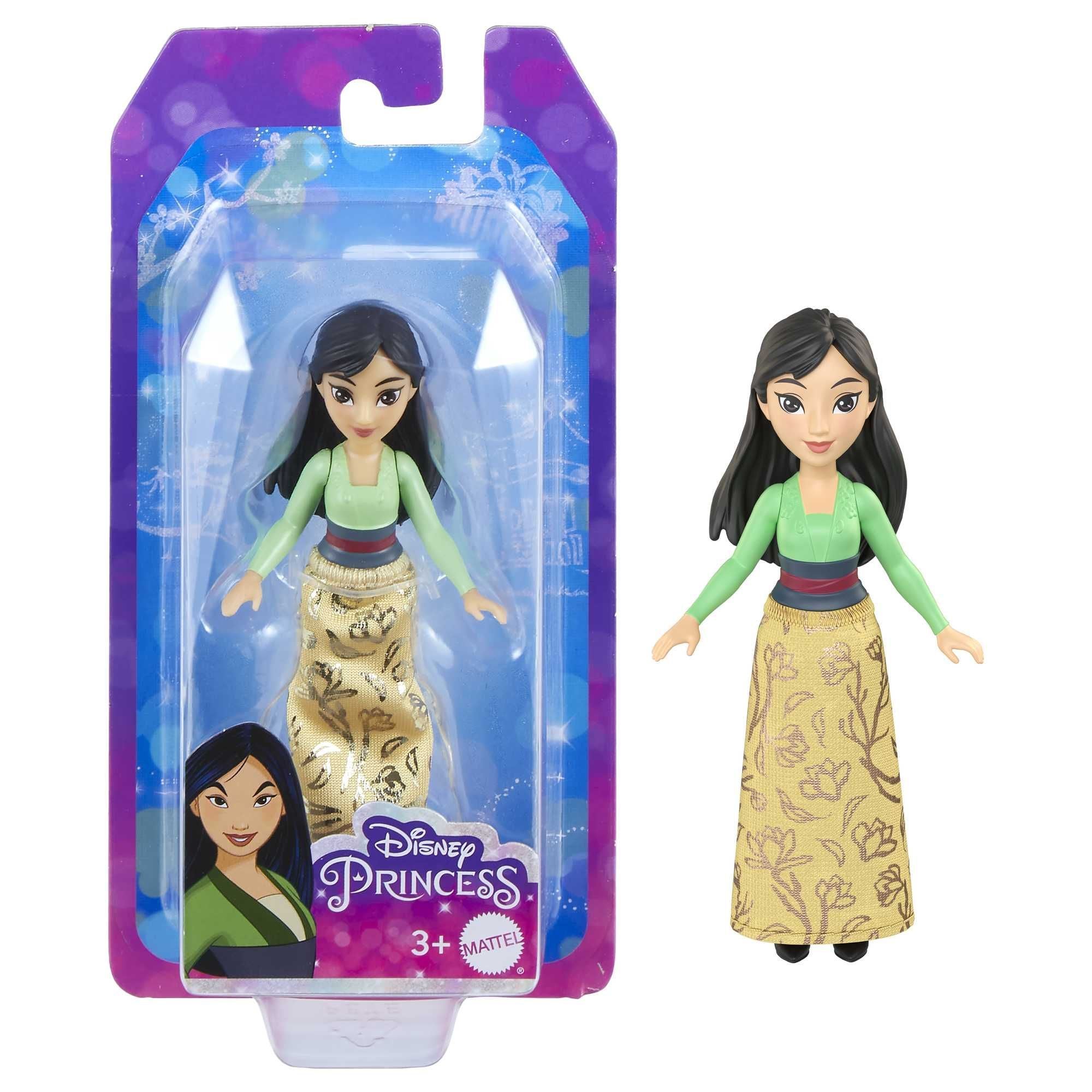 Hot! Disney Princess Mulan Small Posable Doll