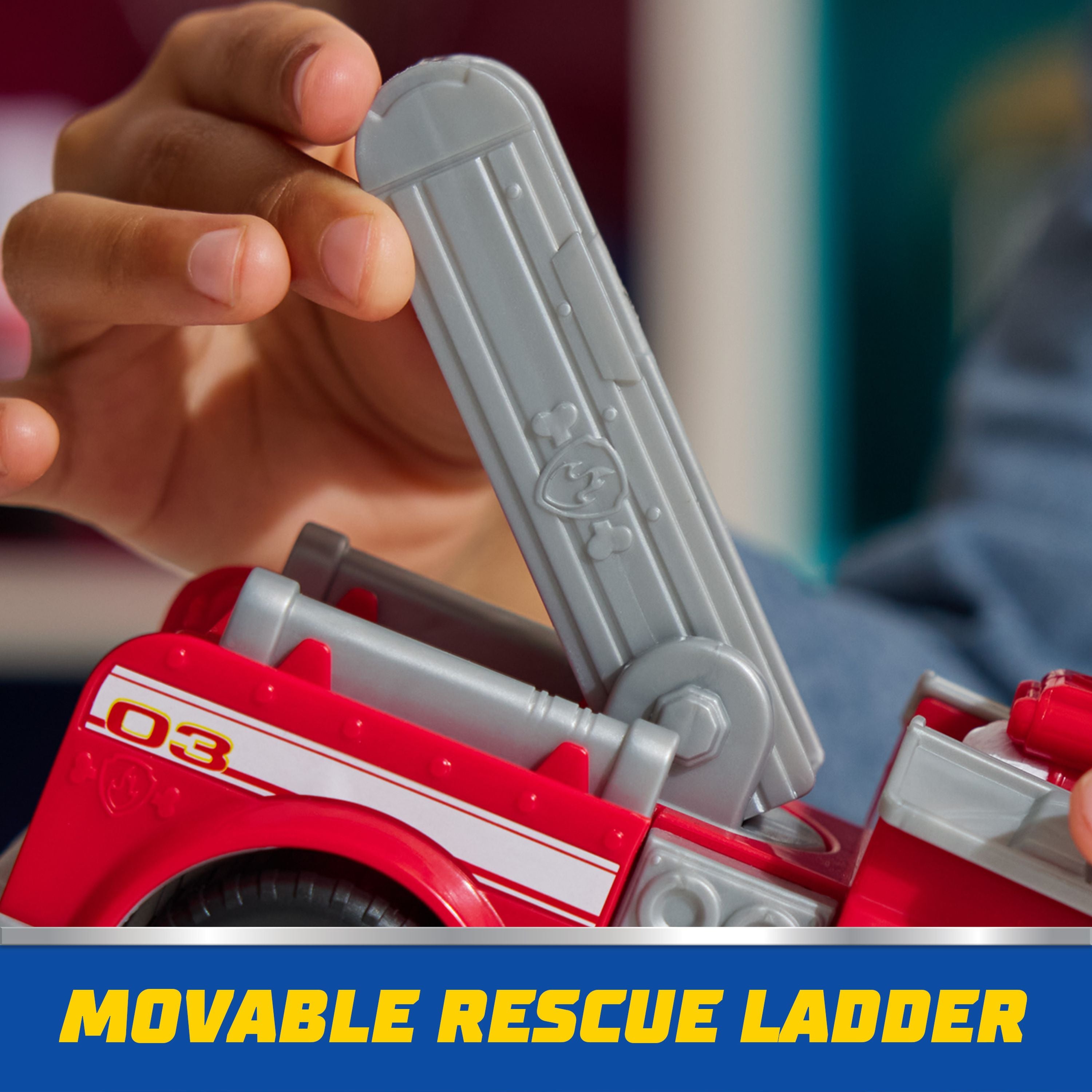 Hot Sale! PAW Patrol Marshall's Basic Rescue Firetruck Toy for Preschoolers