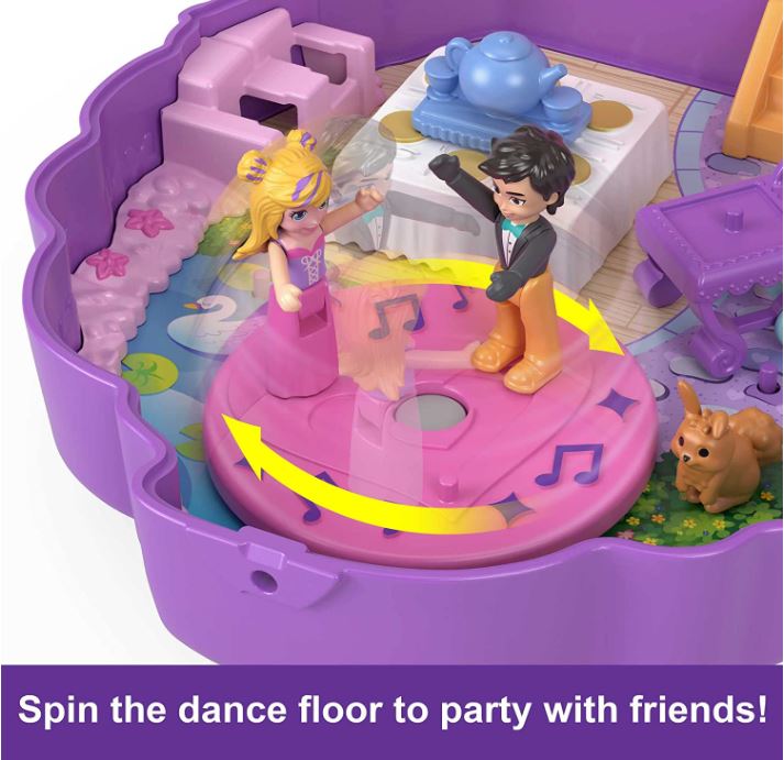 Hot! Polly Pocket Sweet Cupcake Compact Toy