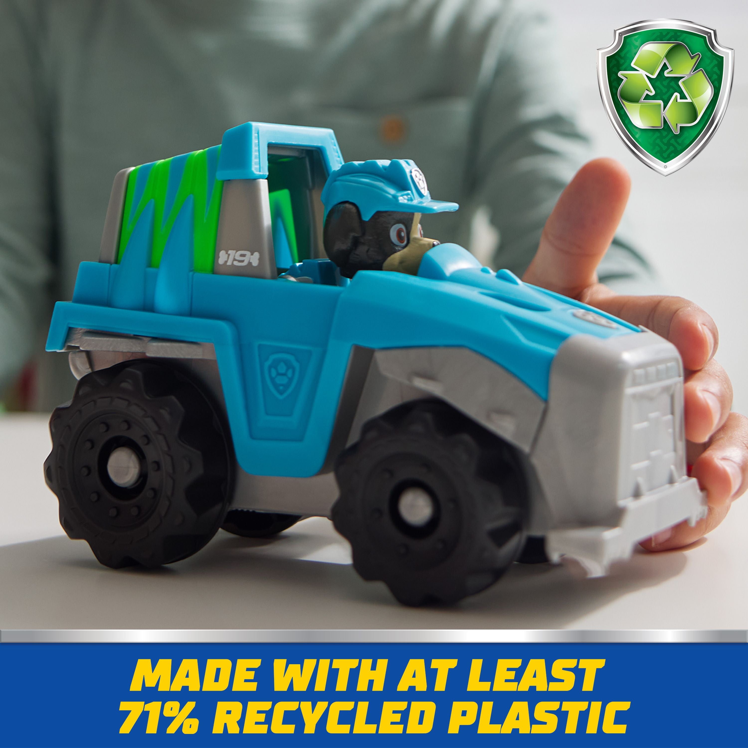 Hot Sale! PAW Patrol Rex's Basic Dino Rescue Vehicle Toy for Kids