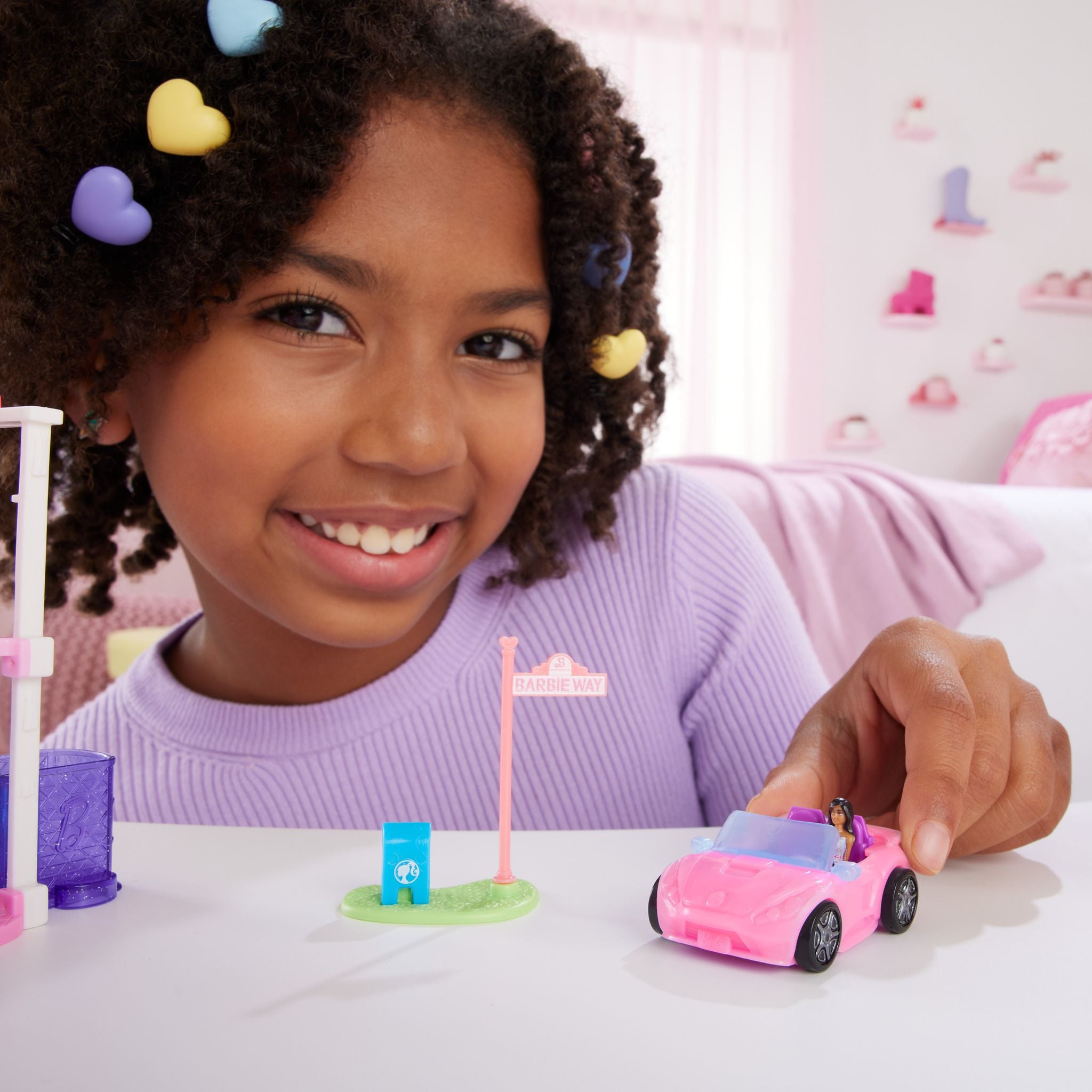 Hot Sale! Mini Barbieland Color - Changing Convertible for Barbie Doll Fans